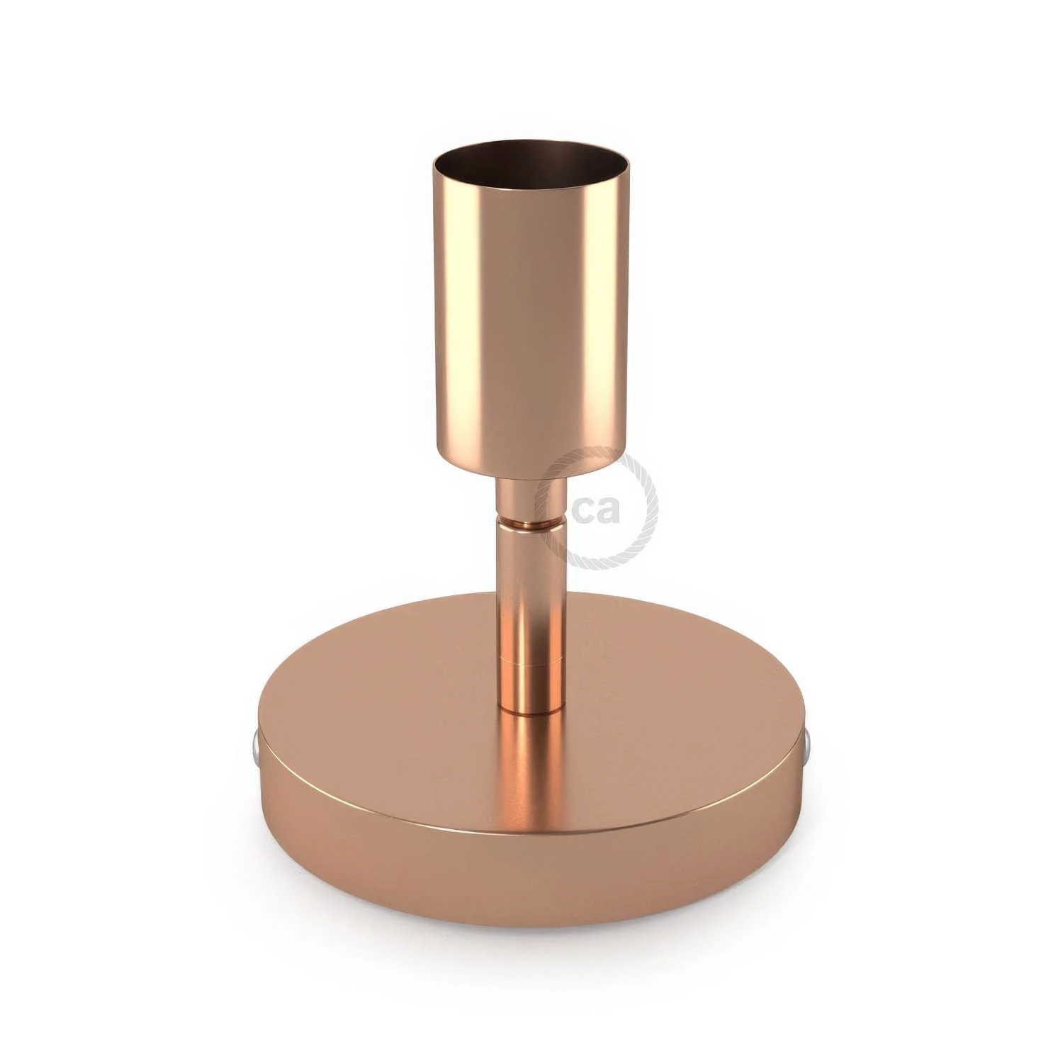 Fermaluce Metal 90°, adjustable flush wall light - Copper - Image 3