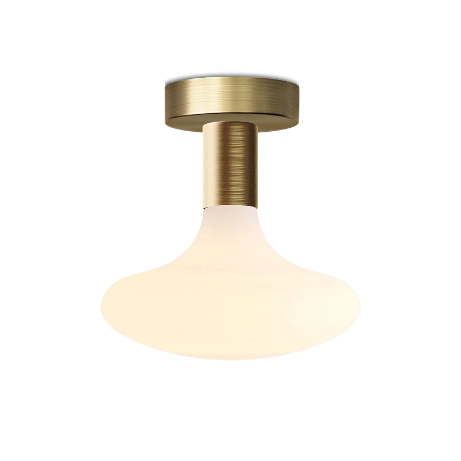 Fermaluce metal lamp with Idra light bulb - Satin bronze