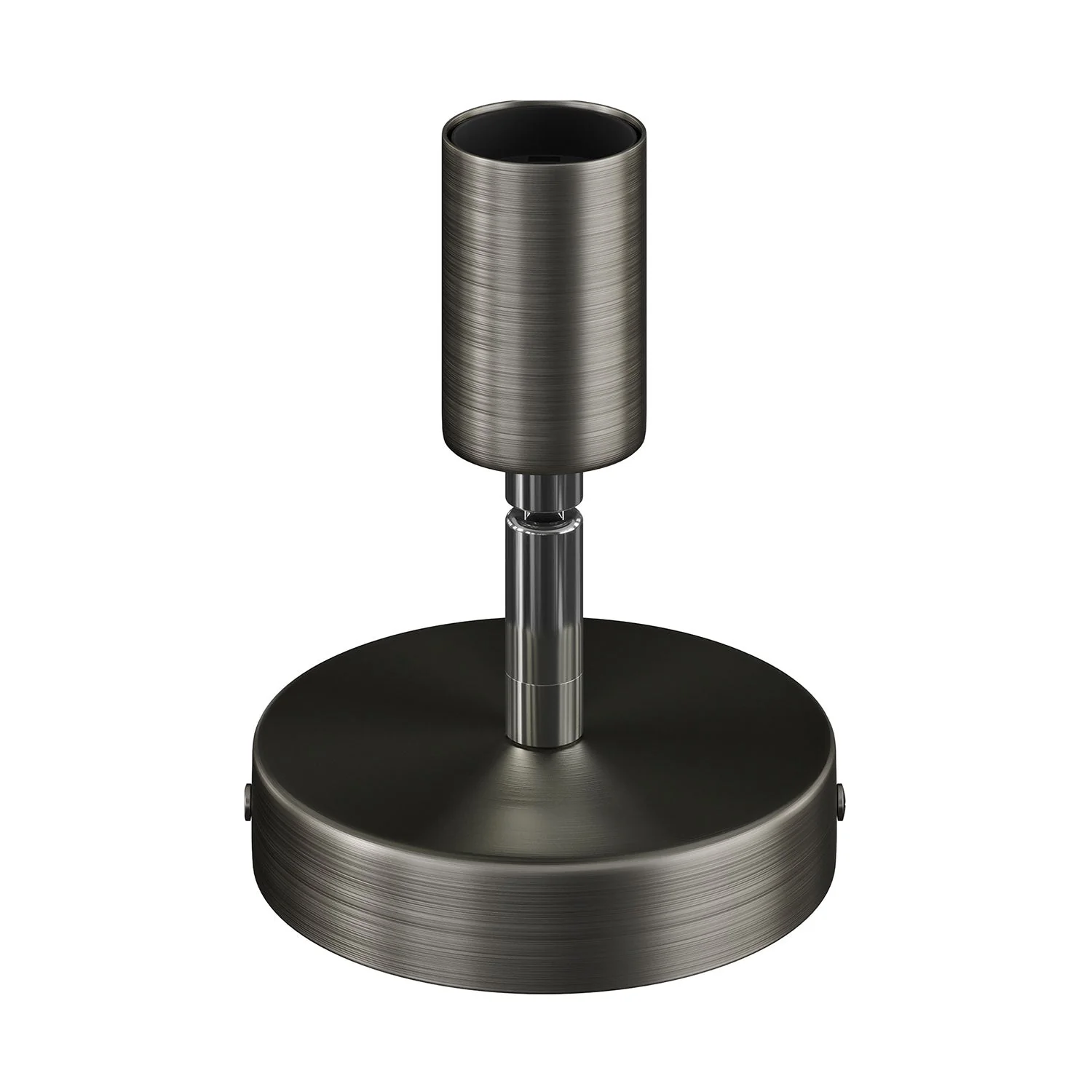 Fermaluce Metal 90°, adjustable light point for wall or ceiling – Satin titanium - Image 3