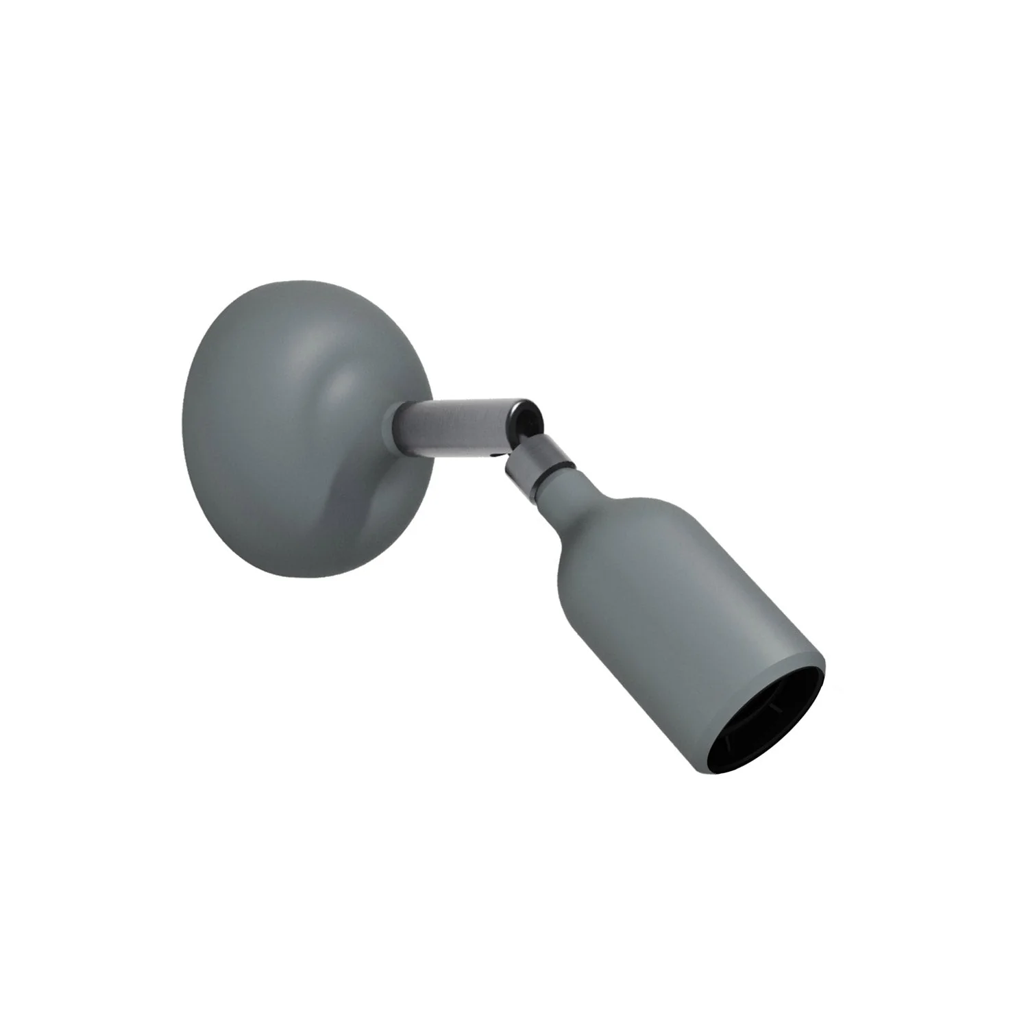 Silicone Fermaluce lamp with joint - Grey