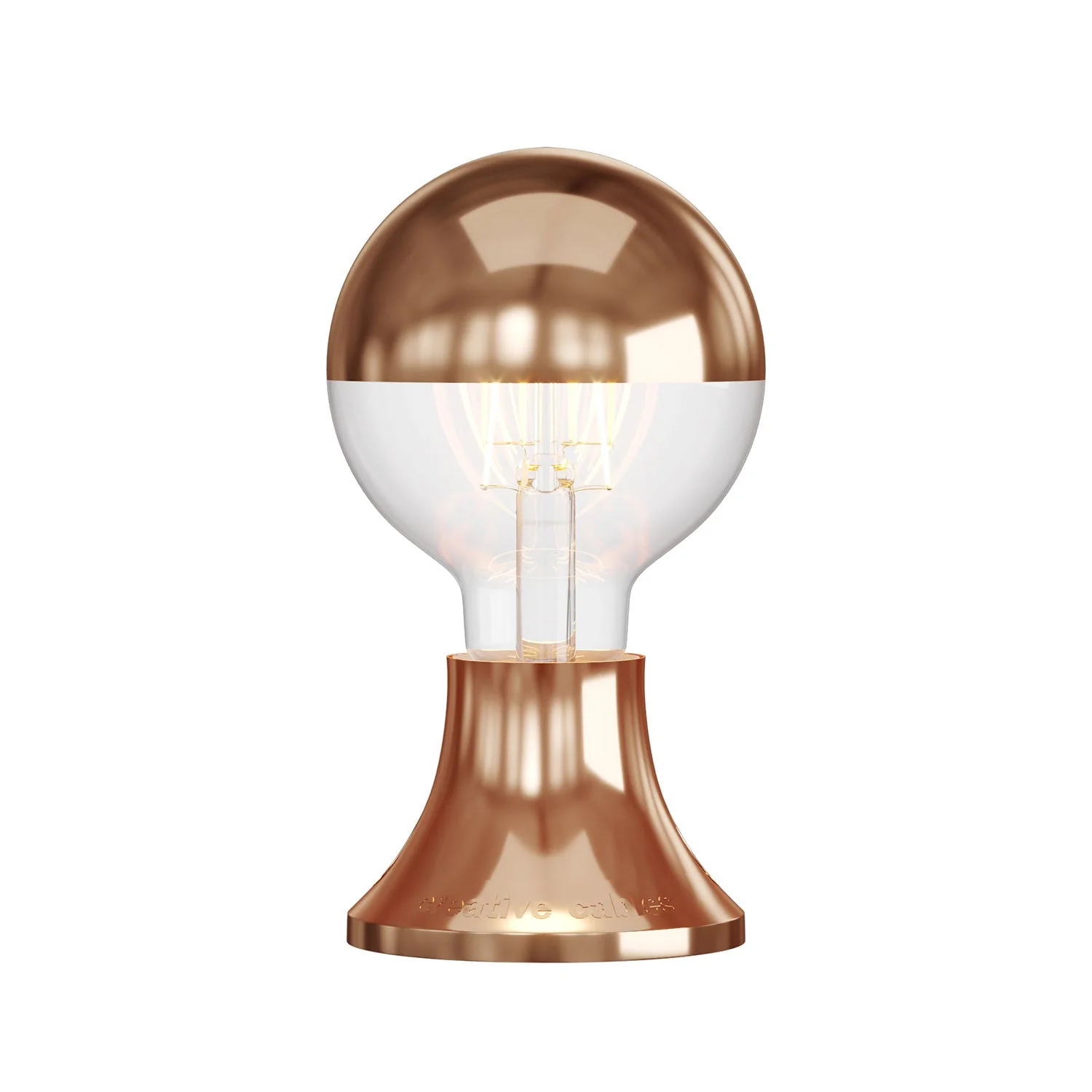 Fermaluce Vintage, metallic wall or ceiling light point - Copper