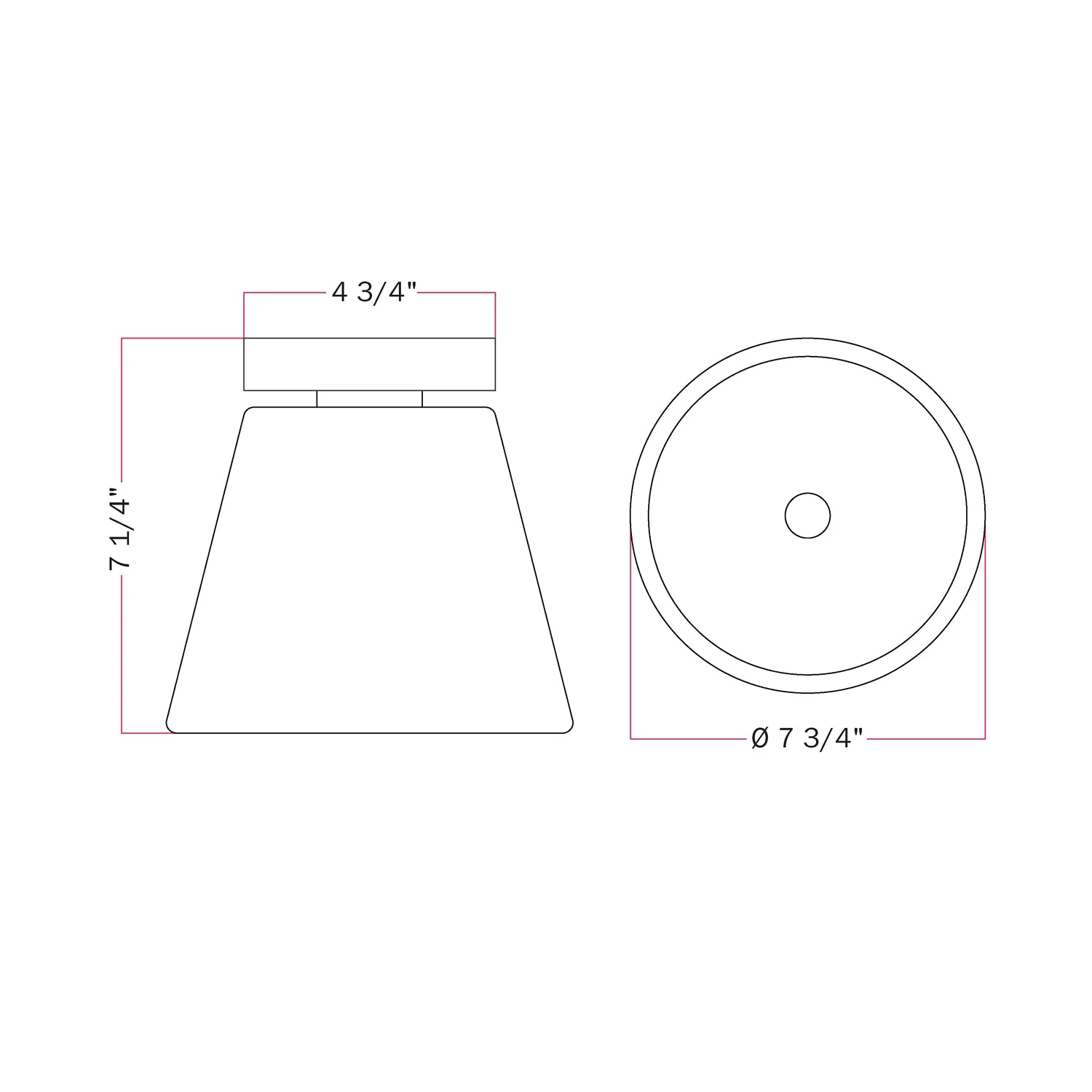Fermaluce wall lamp Matte white with G01 bulb - Image 5