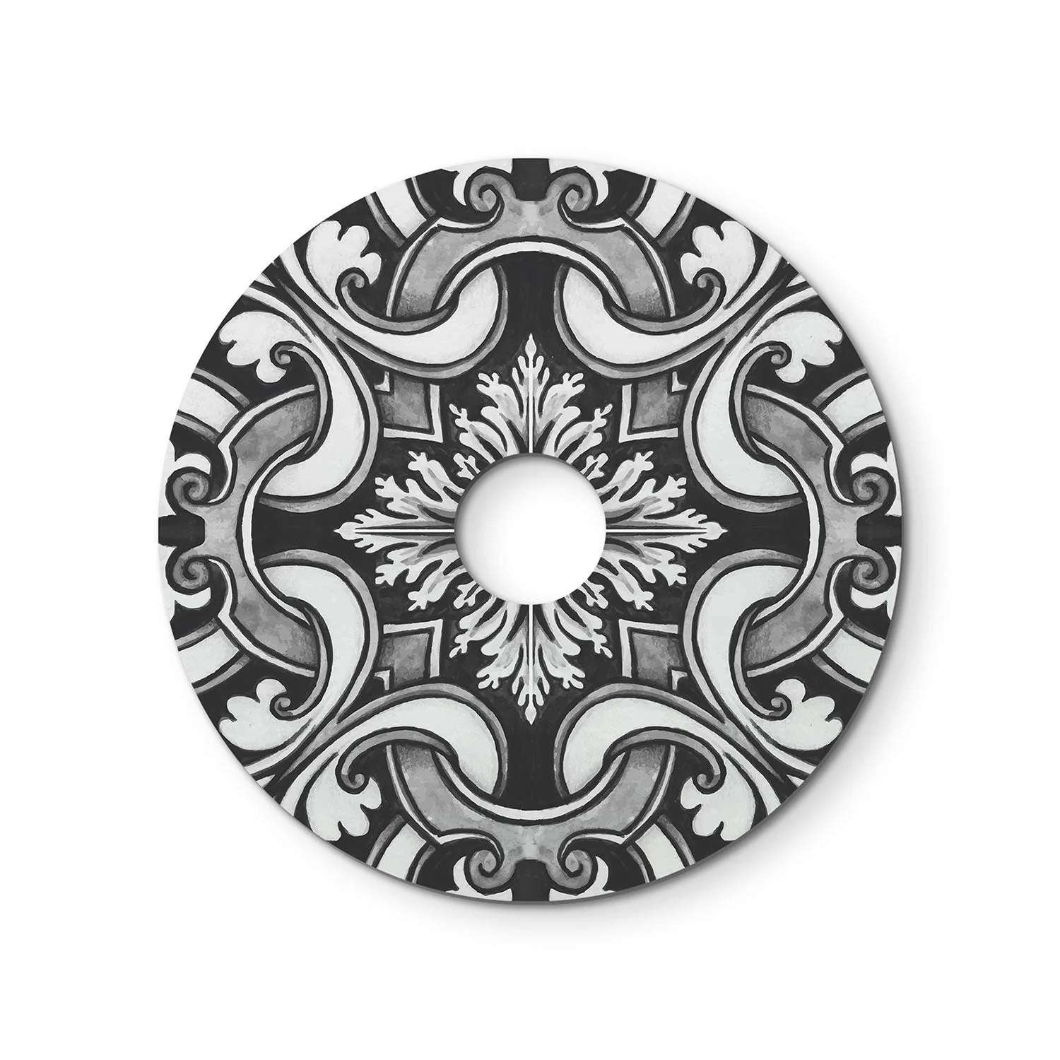 Fermaluce with Ellepì 'Maioliche' Black and White mini plate - Image 4