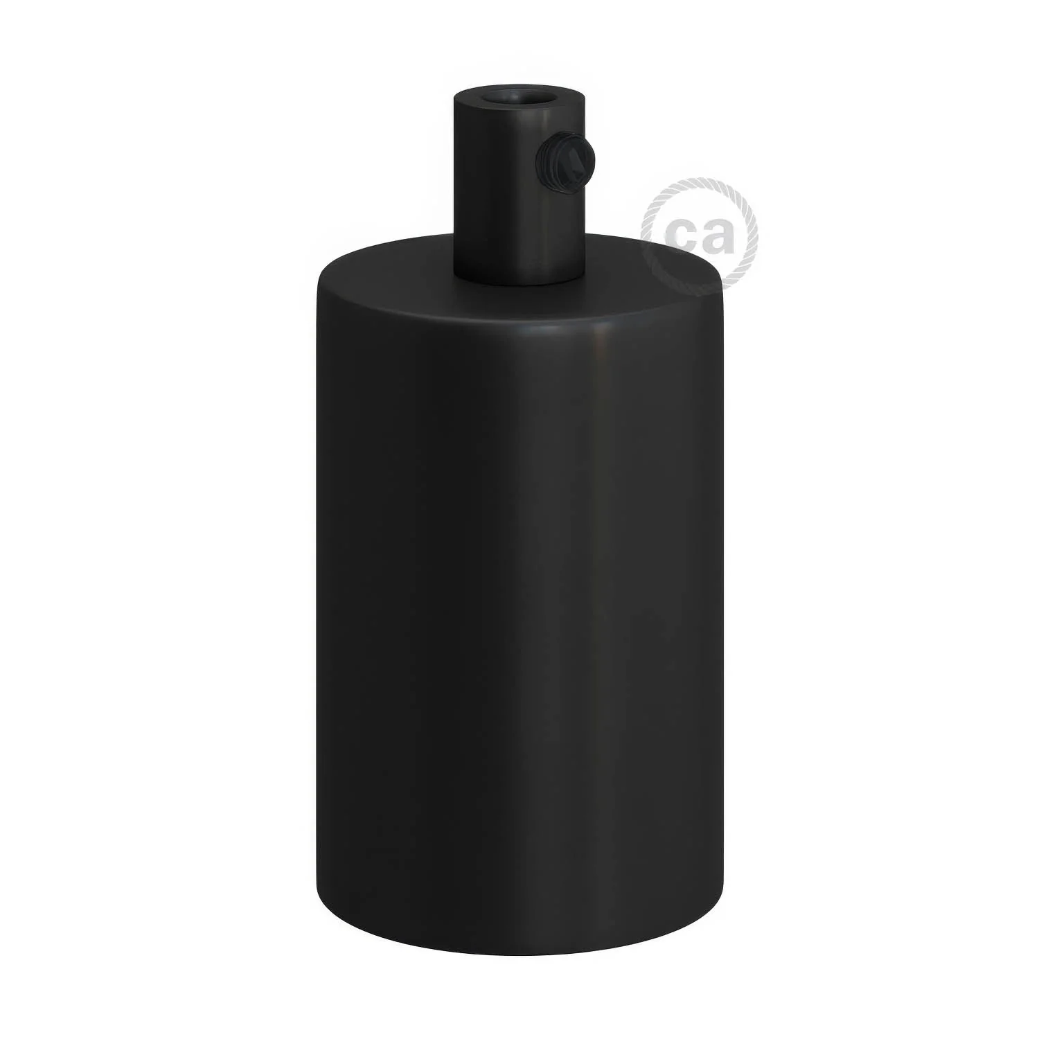 Flat Top Metal UL E26 light bulb socket kit - Black - Image 6