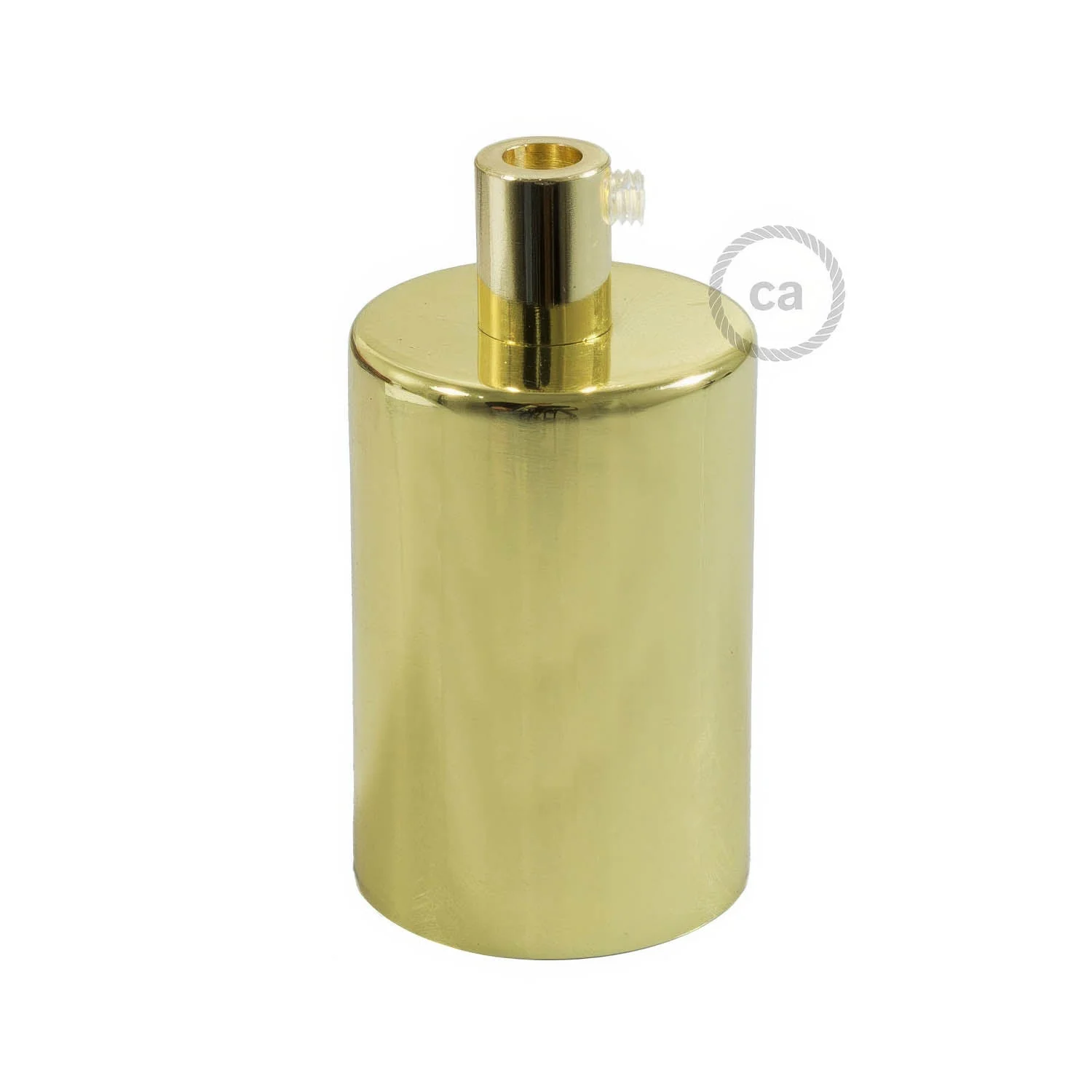 Flat Top Metal UL E26 light bulb socket kit – Brass - Image 6