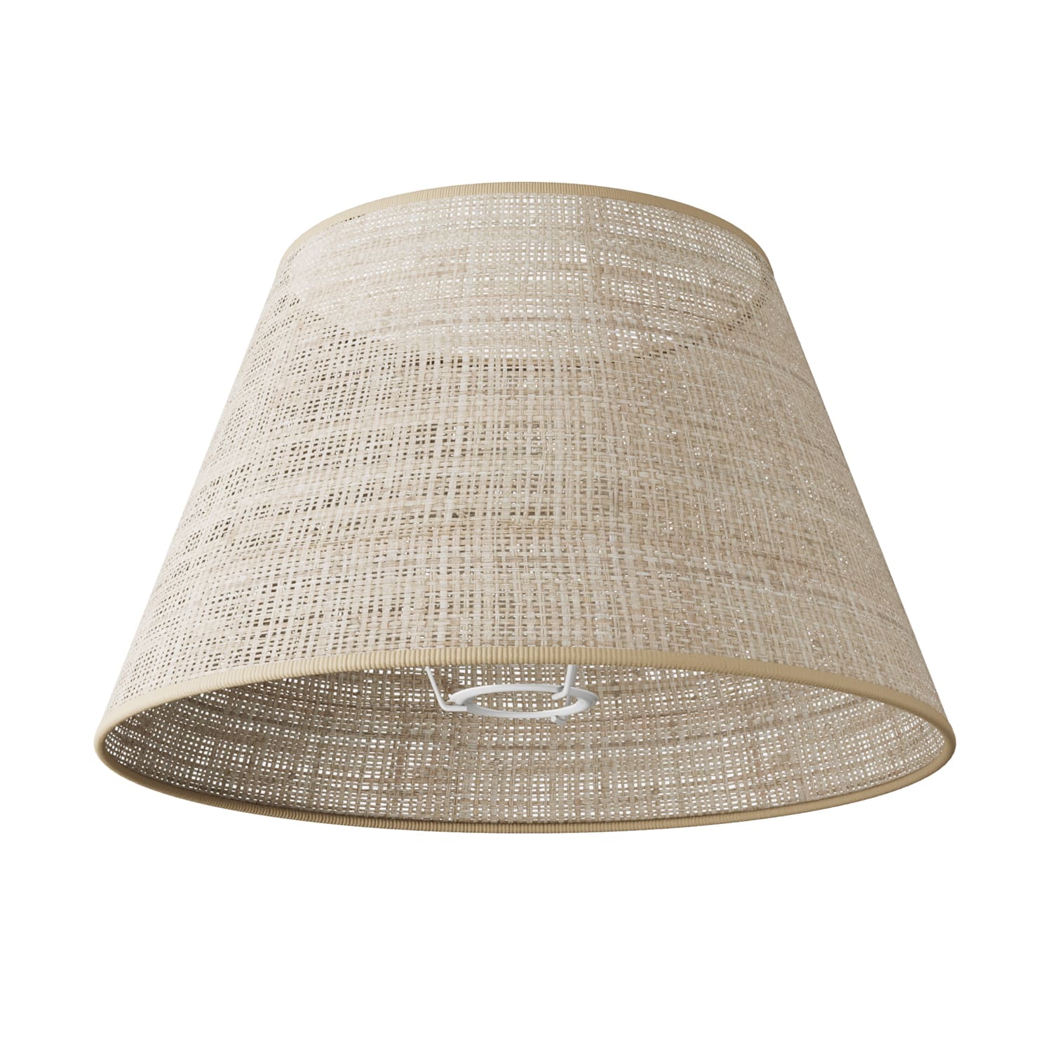 MAG-Y floor lamp with round metal base, Impero M Lampshade and UK Plug – Satin bronze - Image 4