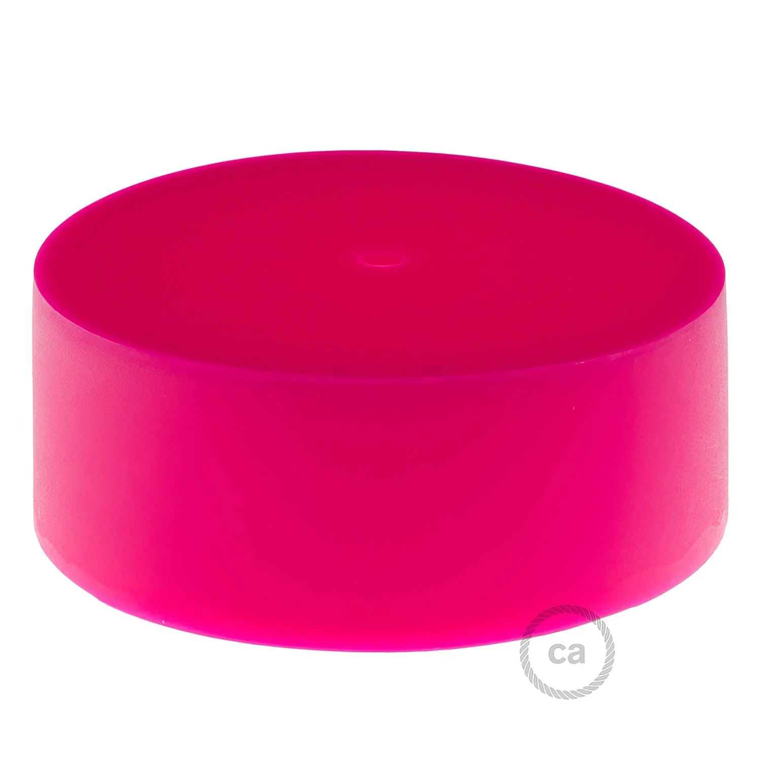 Cylindrical silicone ceiling rose kit - Fuchsia - Image 2