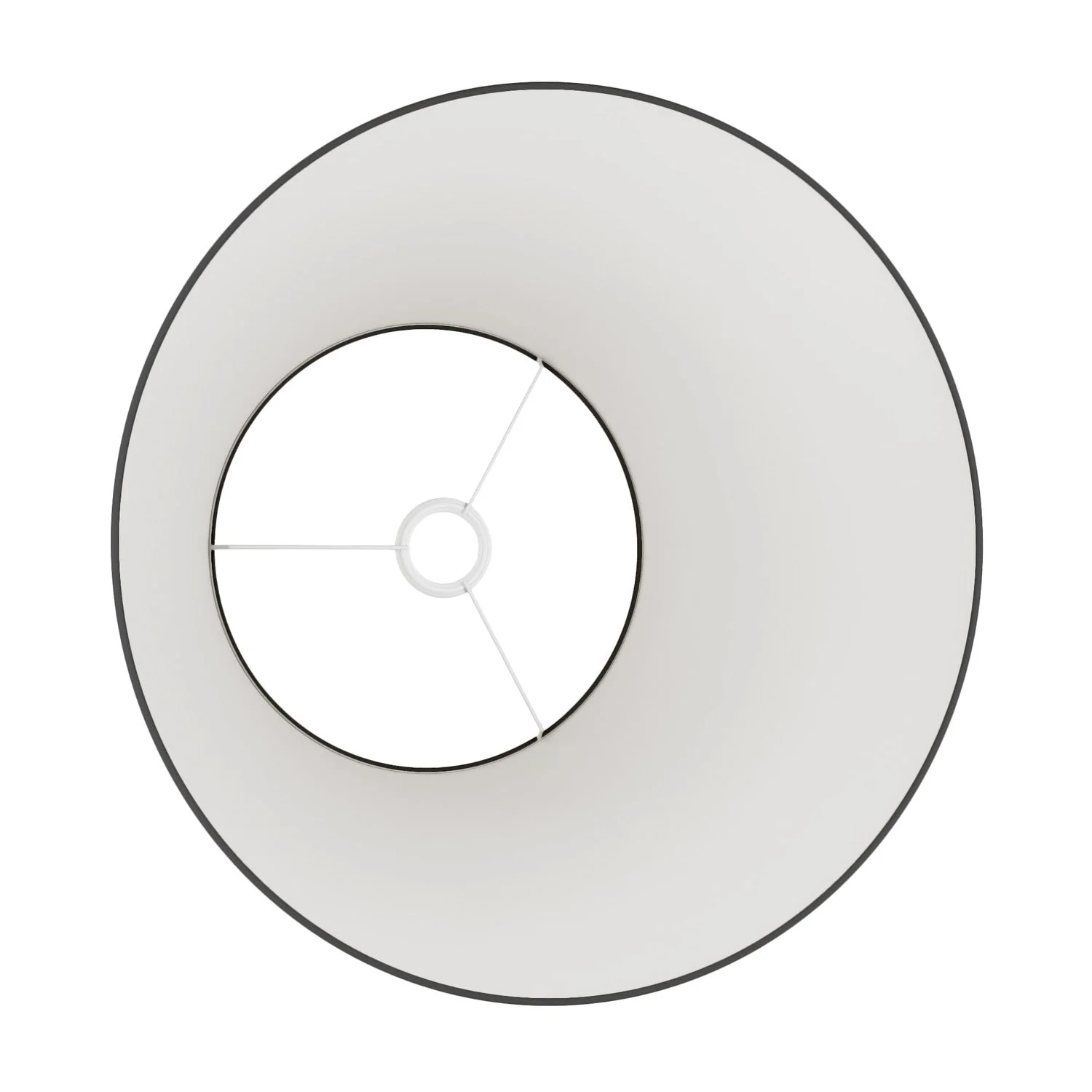 Impero Lampshade L for pendant with E27 fitting - Made in Italy - Anthracite Teletta - Image 3