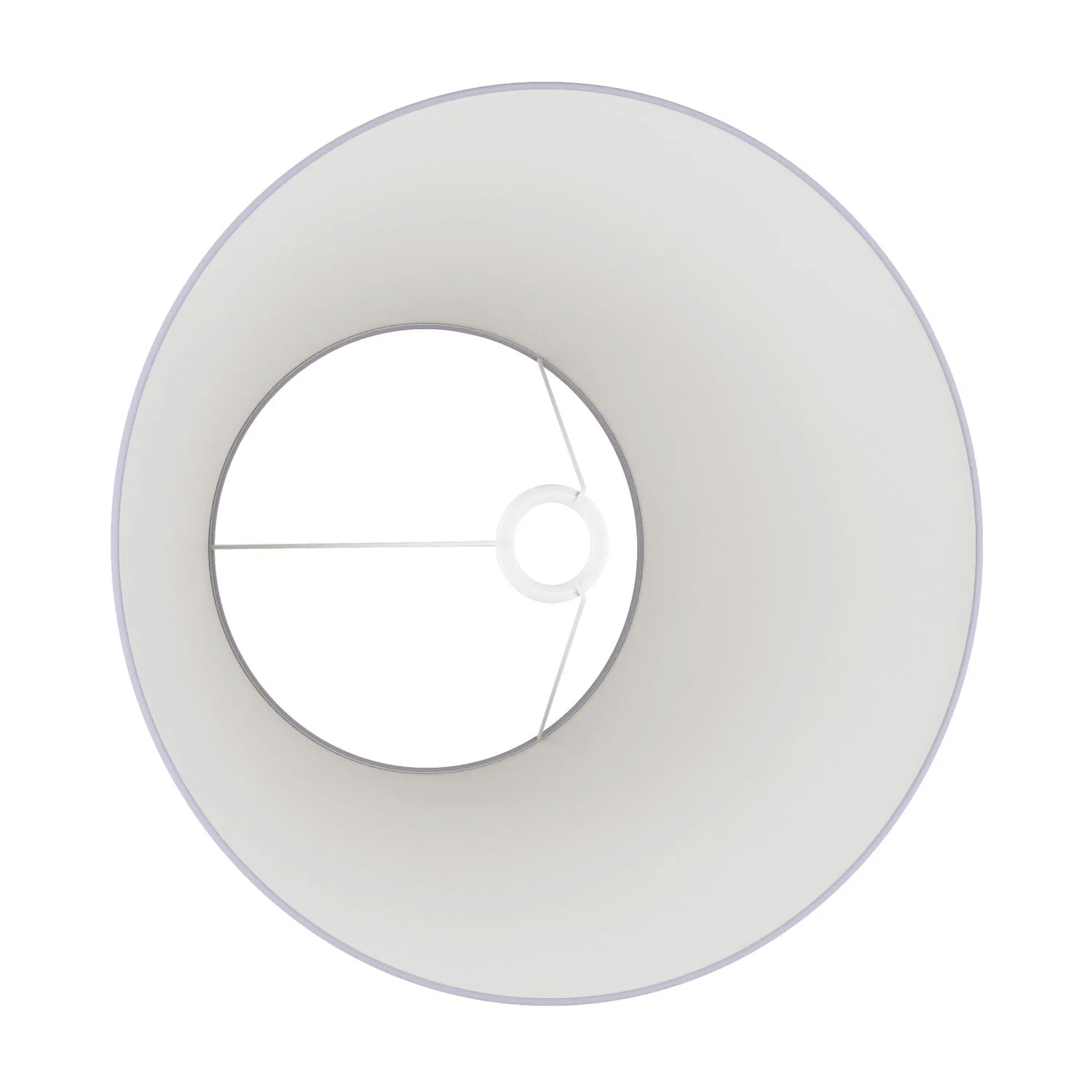 Lampshade Empire L for table lamp or wall light with E27 fitting - Made in Italy - Lilac Teletta - Image 3