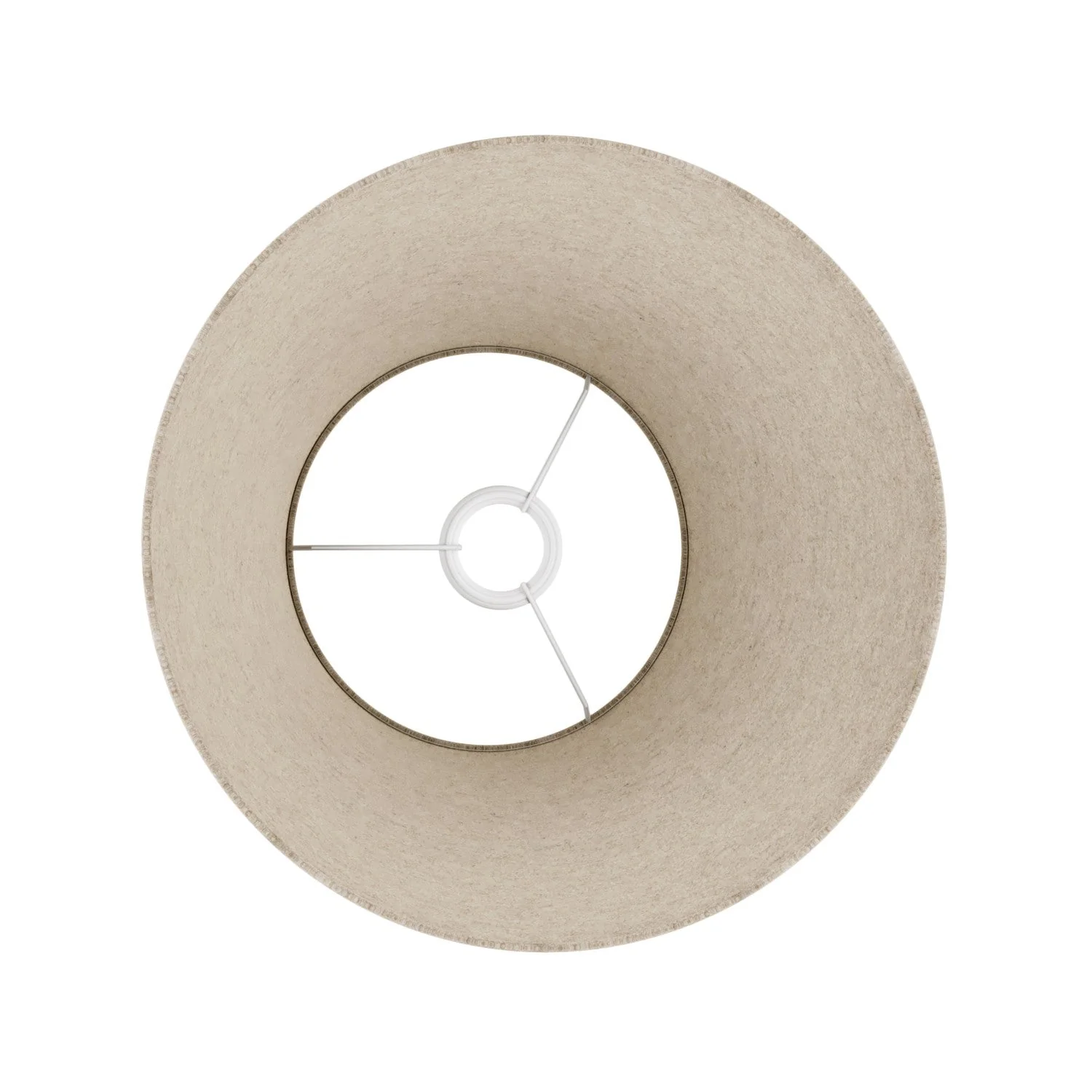 Impero Lampshade M for pendant with E27 fitting - Made in Italy - Beige Wool - Image 3