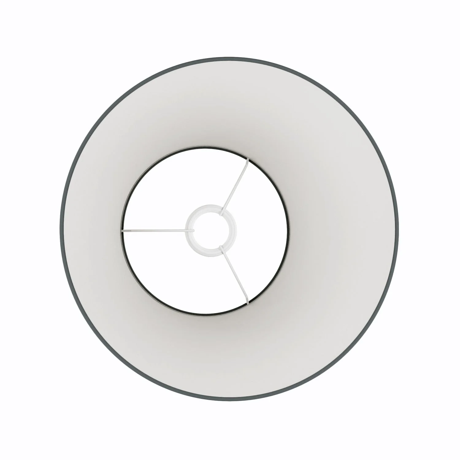 Impero M Lampshade for pendant with E27 fitting - Made in Italy - Dark Gray Teletta - Image 3