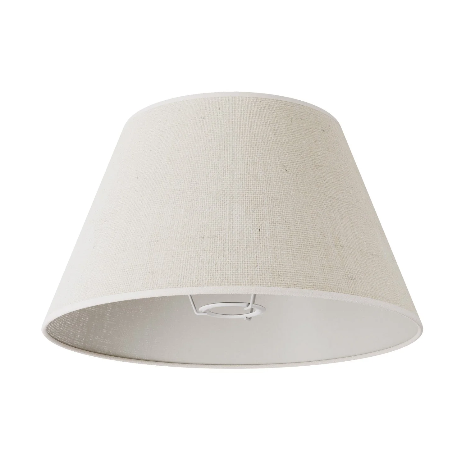 Impero M Lampshade in fabric for floor lamp with E27 fitting - Made in Italy - Light Jute