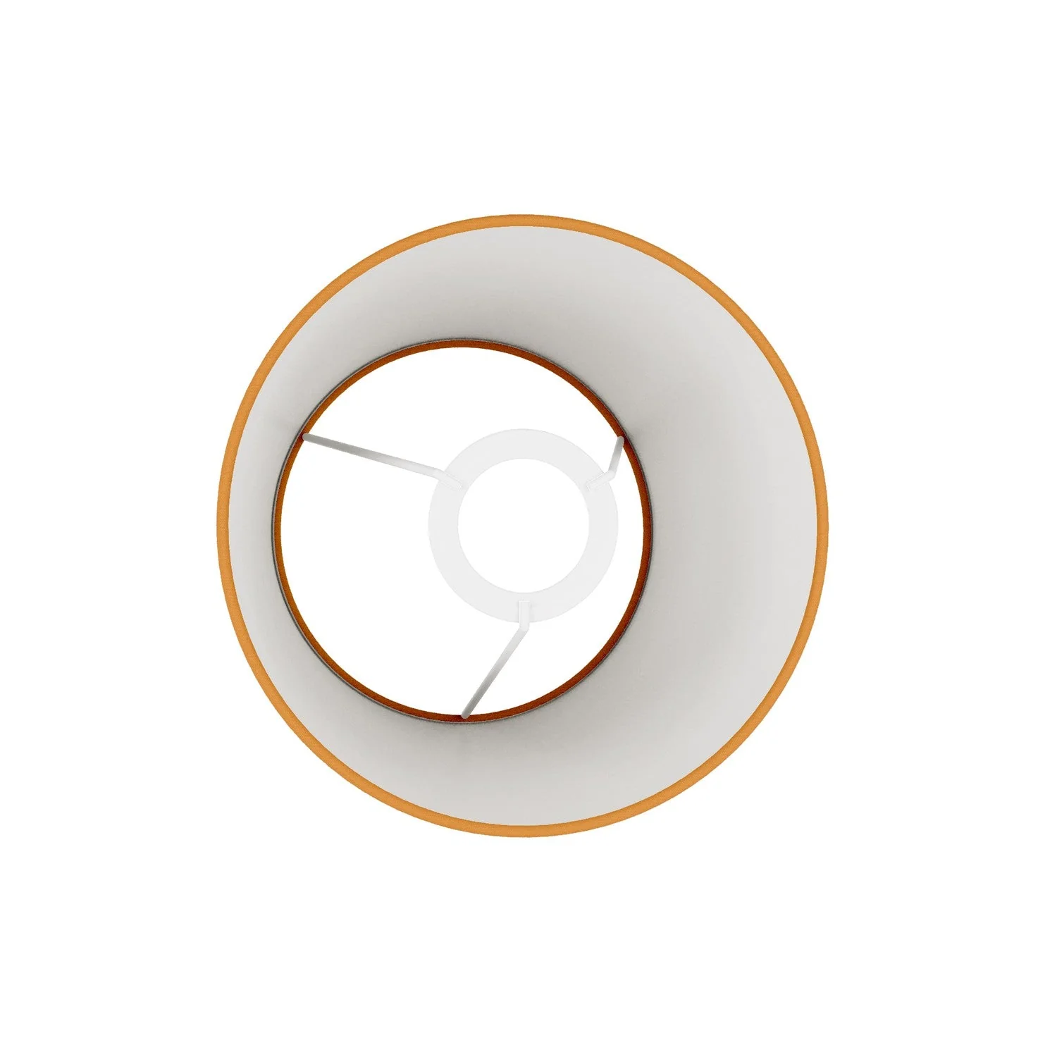Impero Lampshade S with E27 fitting for table lamp or wall lamp - Made in Italy - Teletta Mandarin - Image 3