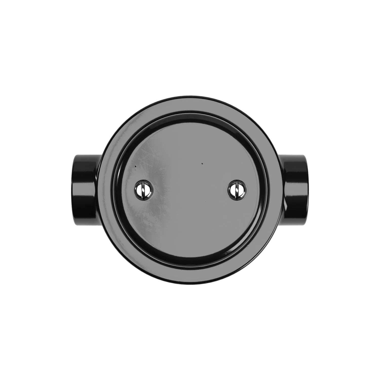 Junction box kit and base for Creative-Tubes in porcelain - Black - Image 16