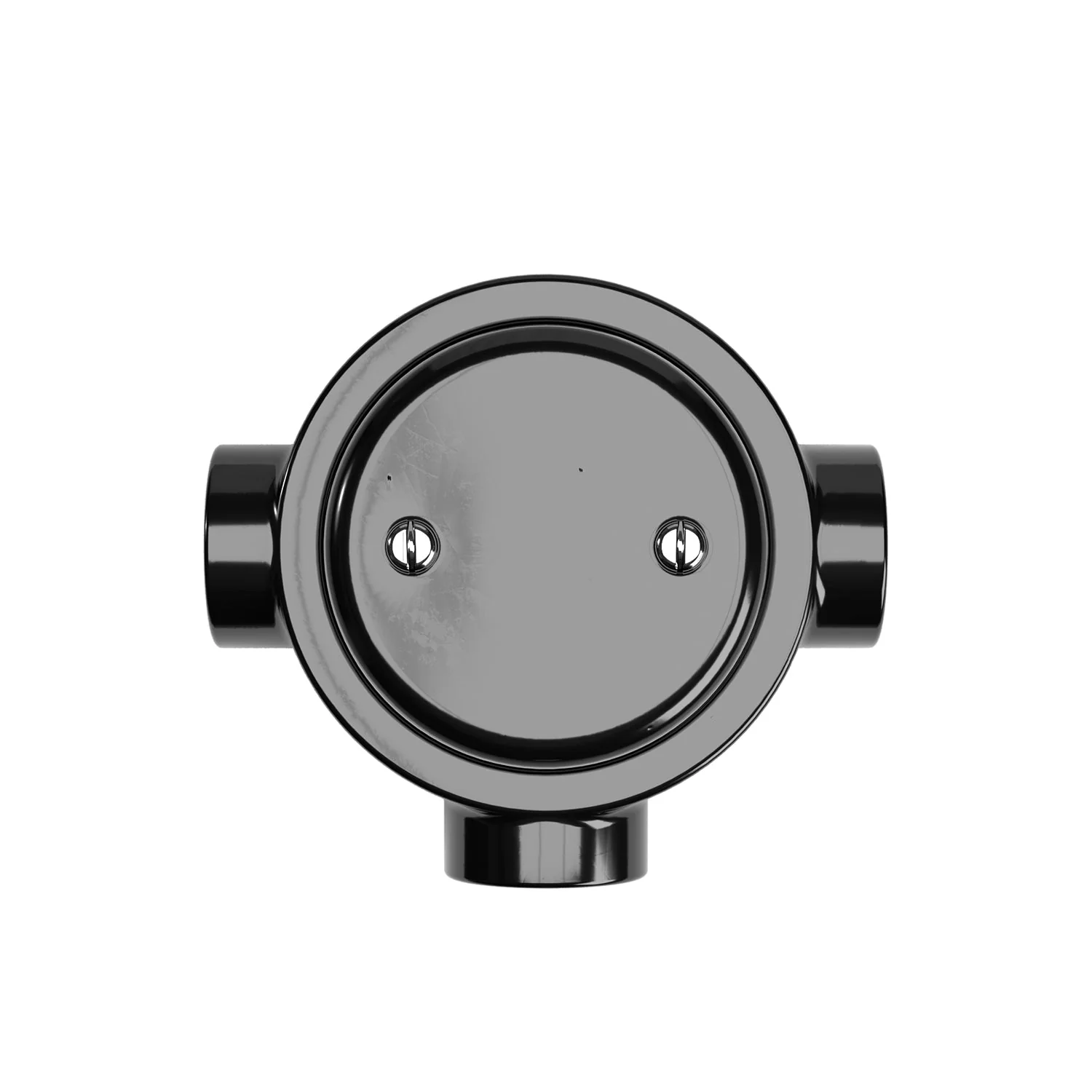 Junction box kit and base for Creative-Tubes in porcelain - Black - Image 23