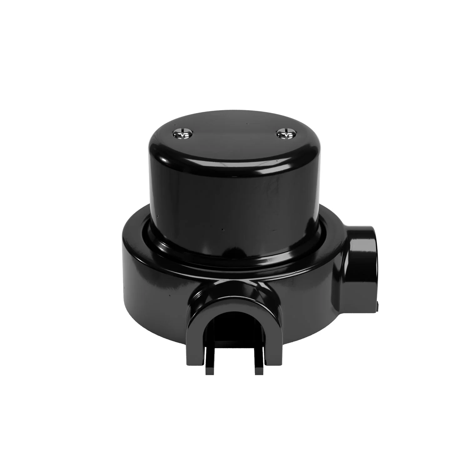 Junction box kit and base for Creative-Tubes in porcelain - Black - Image 8