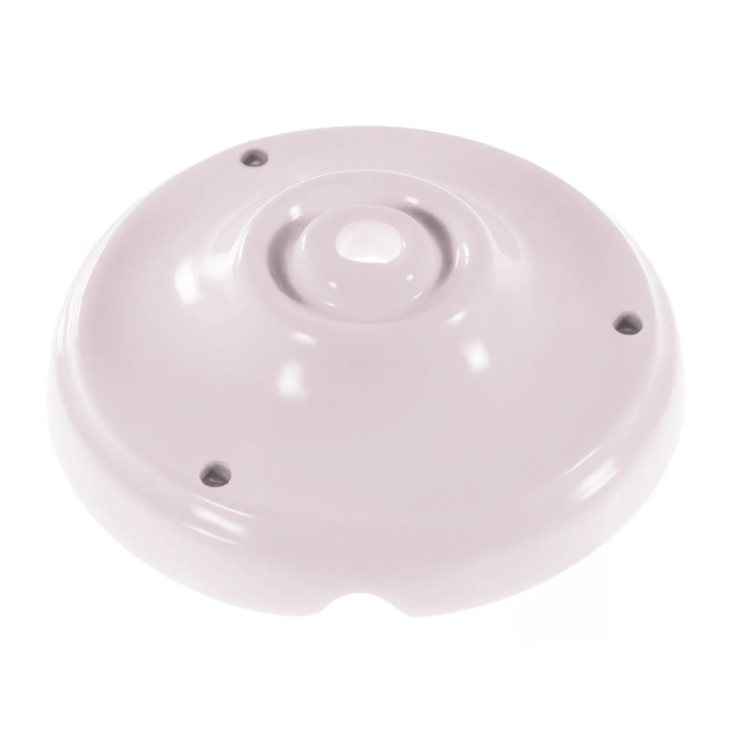 Porcelain ceiling rose kit - Antique pink - Image 2