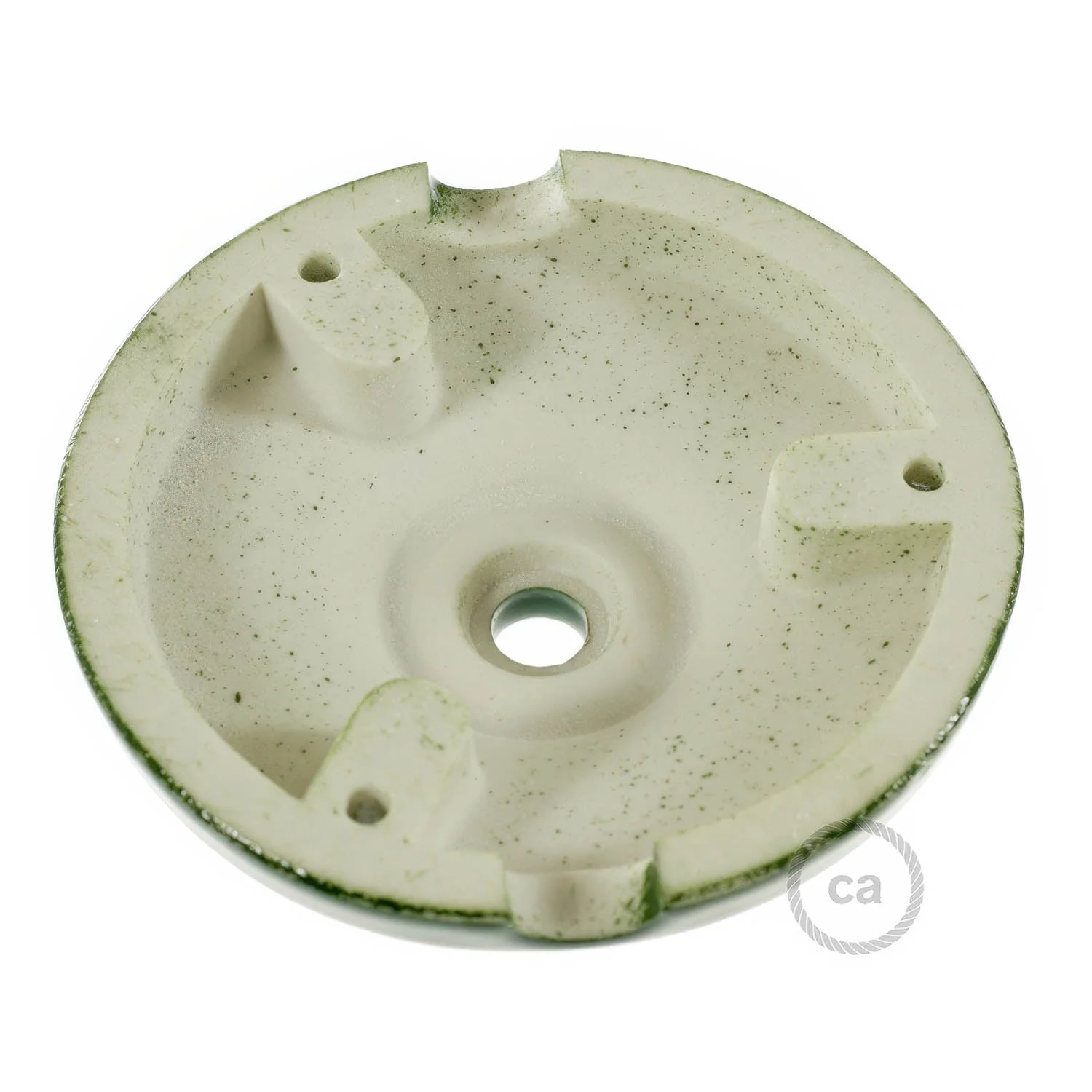 Porcelain ceiling rose kit - Green - Image 4