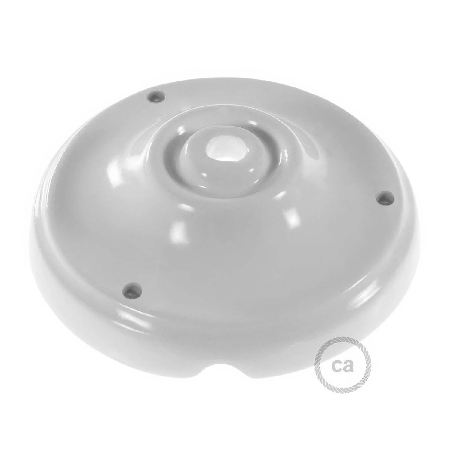 Porcelain ceiling rose kit - White - Image 2