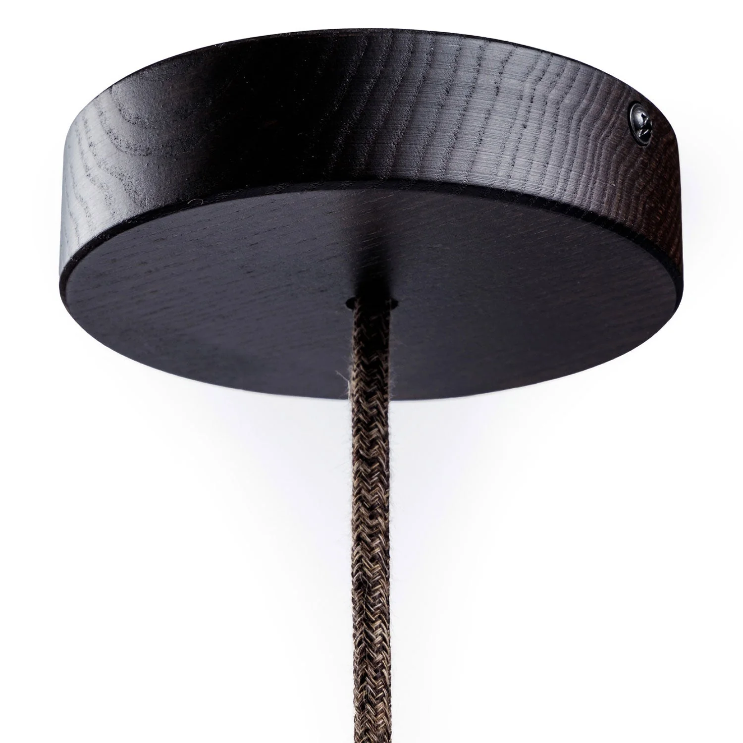 Wooden ceiling rose kit - Wengé effect