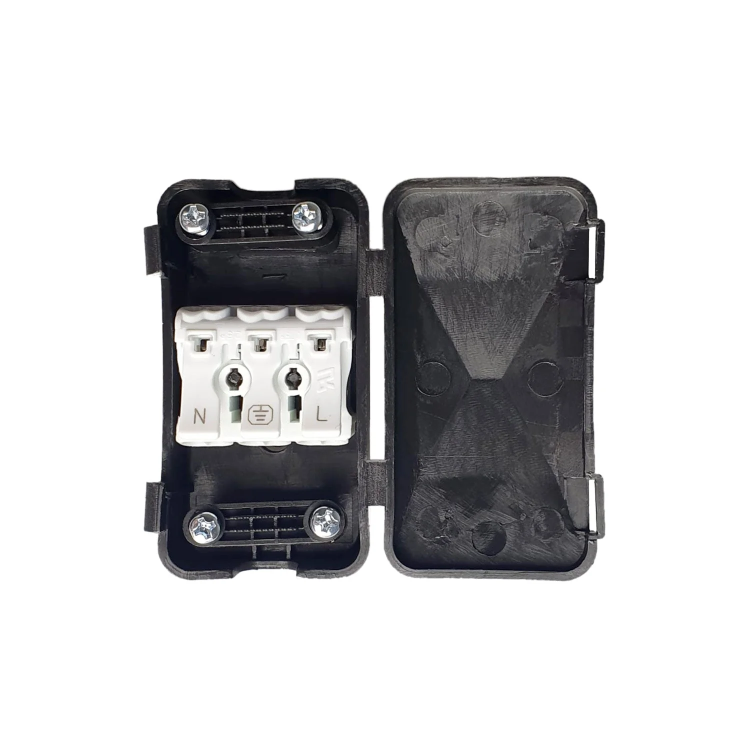 Connection kit with protective box for cables and double cable clamp - Image 2