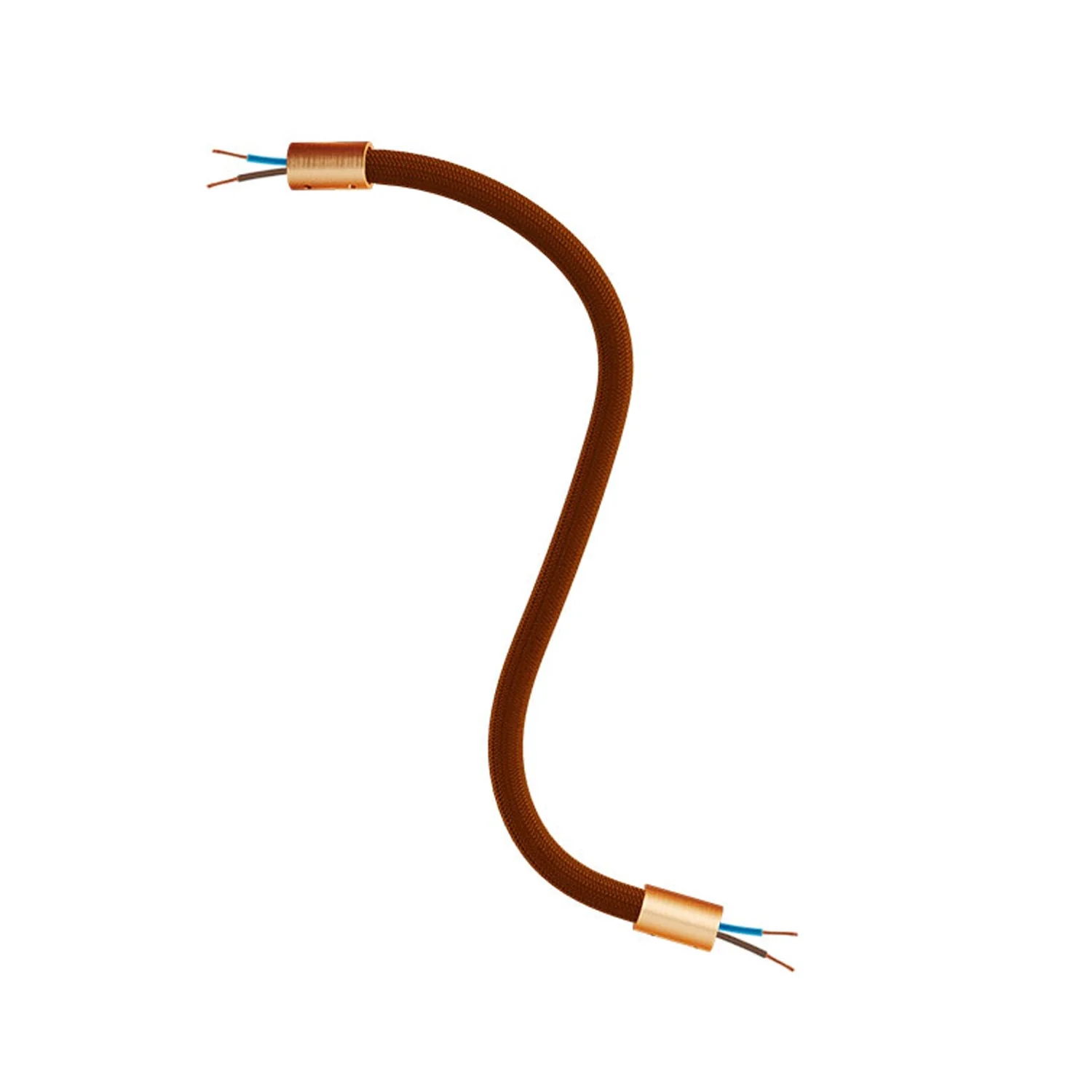 Creative Flex fabric-covered flexible extension tube RM13 Brown with metal terminals - Image 26