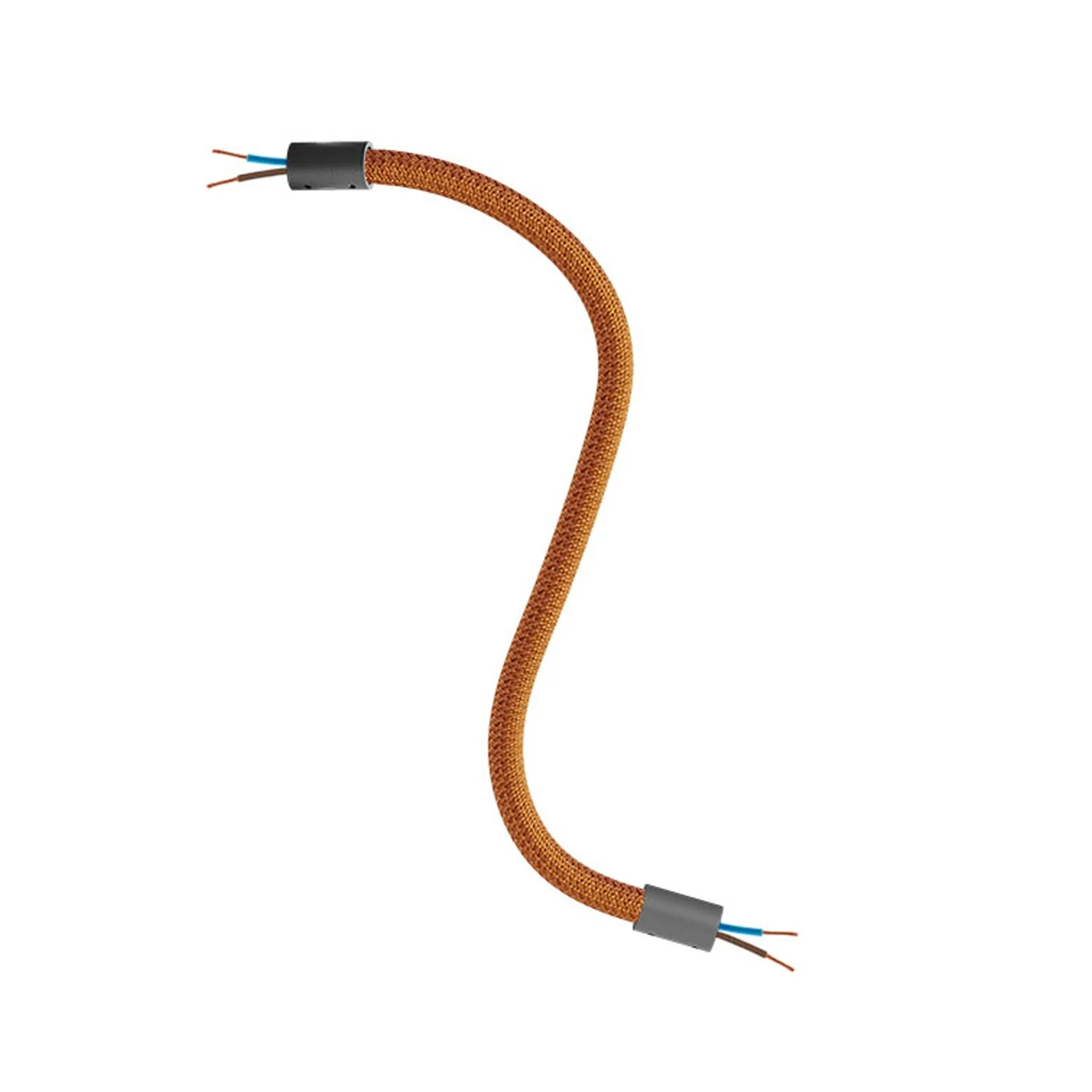 Creative Flex extension flexible tube covered in RM74 Copper fabric with metal terminals - Image 12