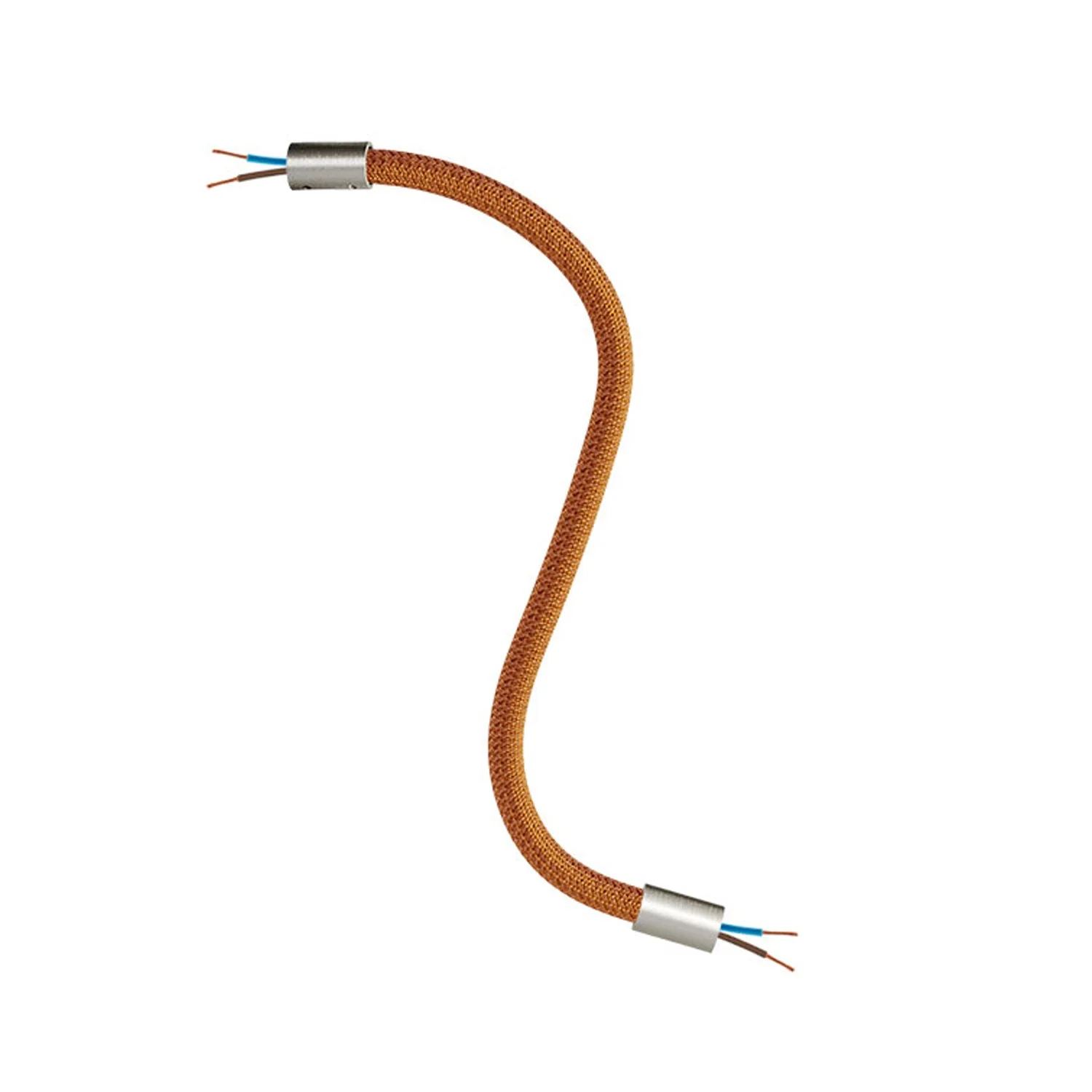 Creative Flex extension flexible tube covered in RM74 Copper fabric with metal terminals - Image 19