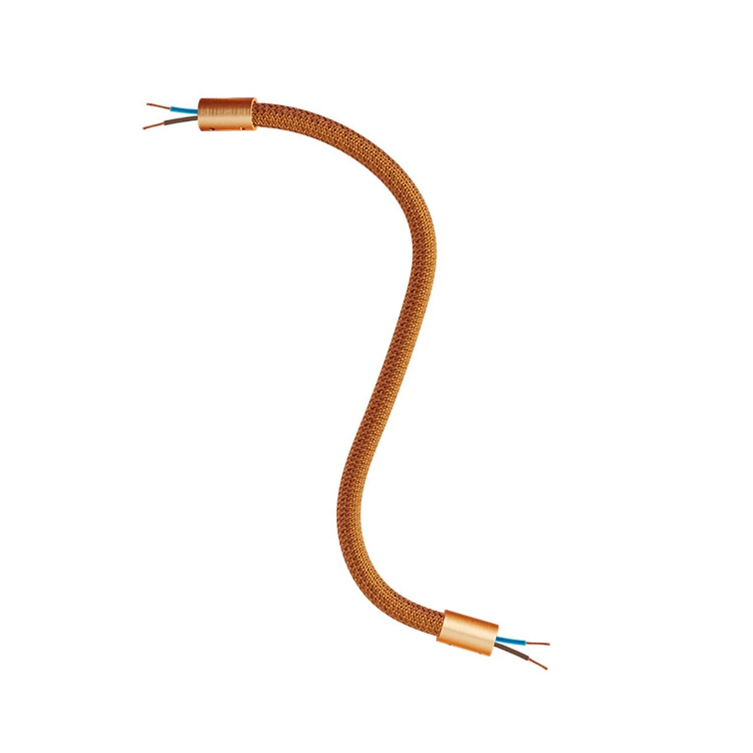 Creative Flex extension flexible tube covered in RM74 Copper fabric with metal terminals - Image 26