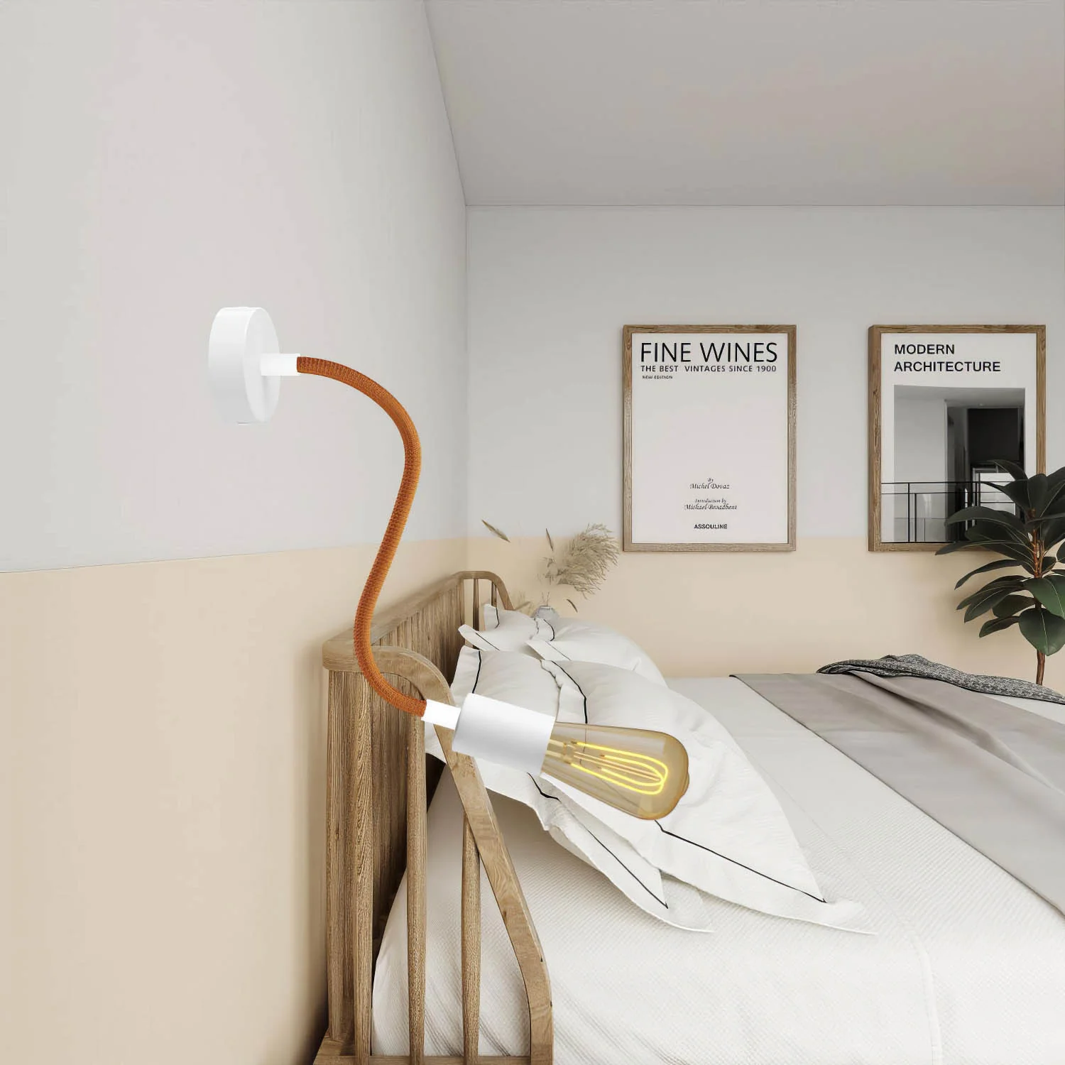 Creative Flex extension flexible tube covered in RM74 Copper fabric with metal terminals - Image 3