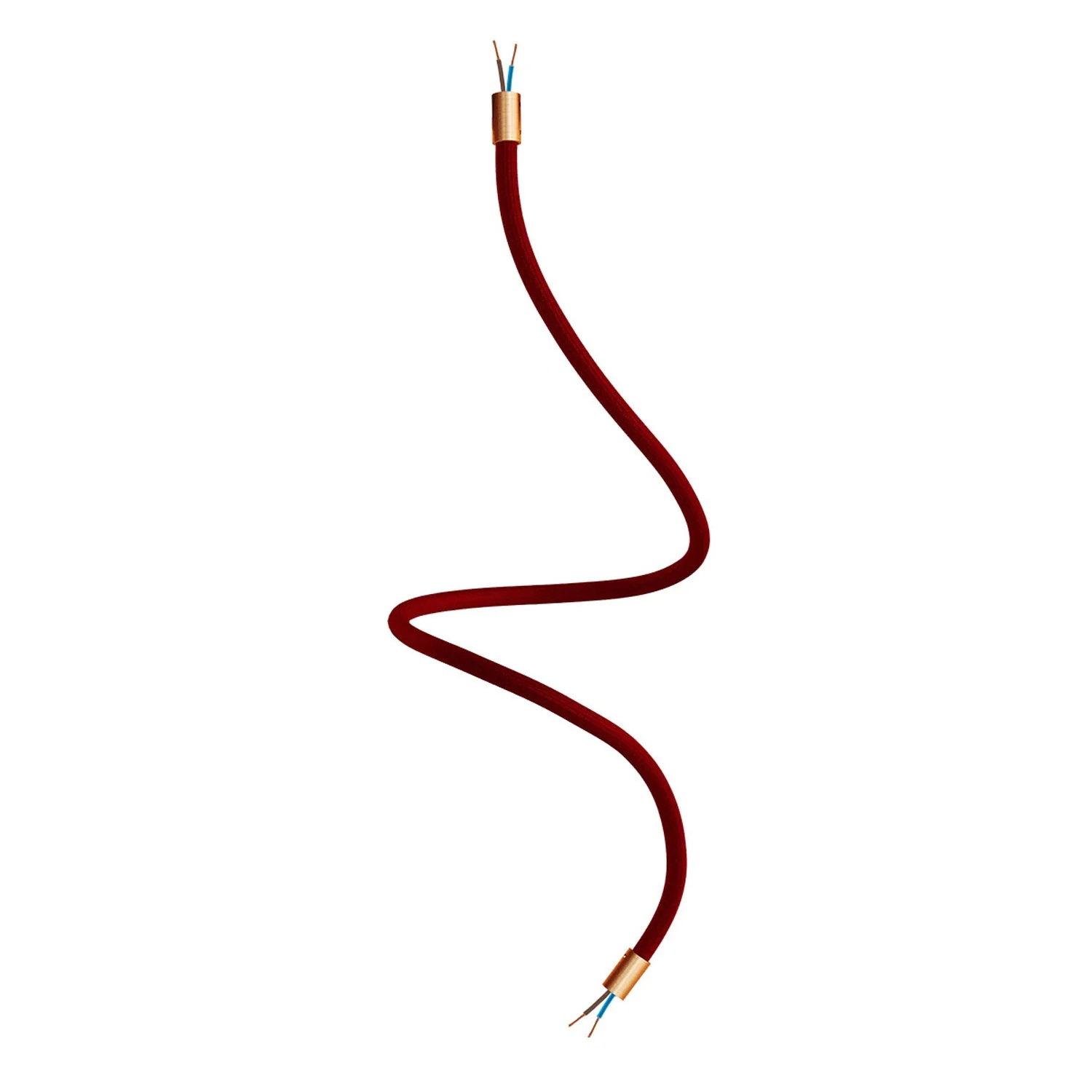 Creative Flex flexible extension tube covered in RM19 Bordeaux fabric with metal ends - Image 31