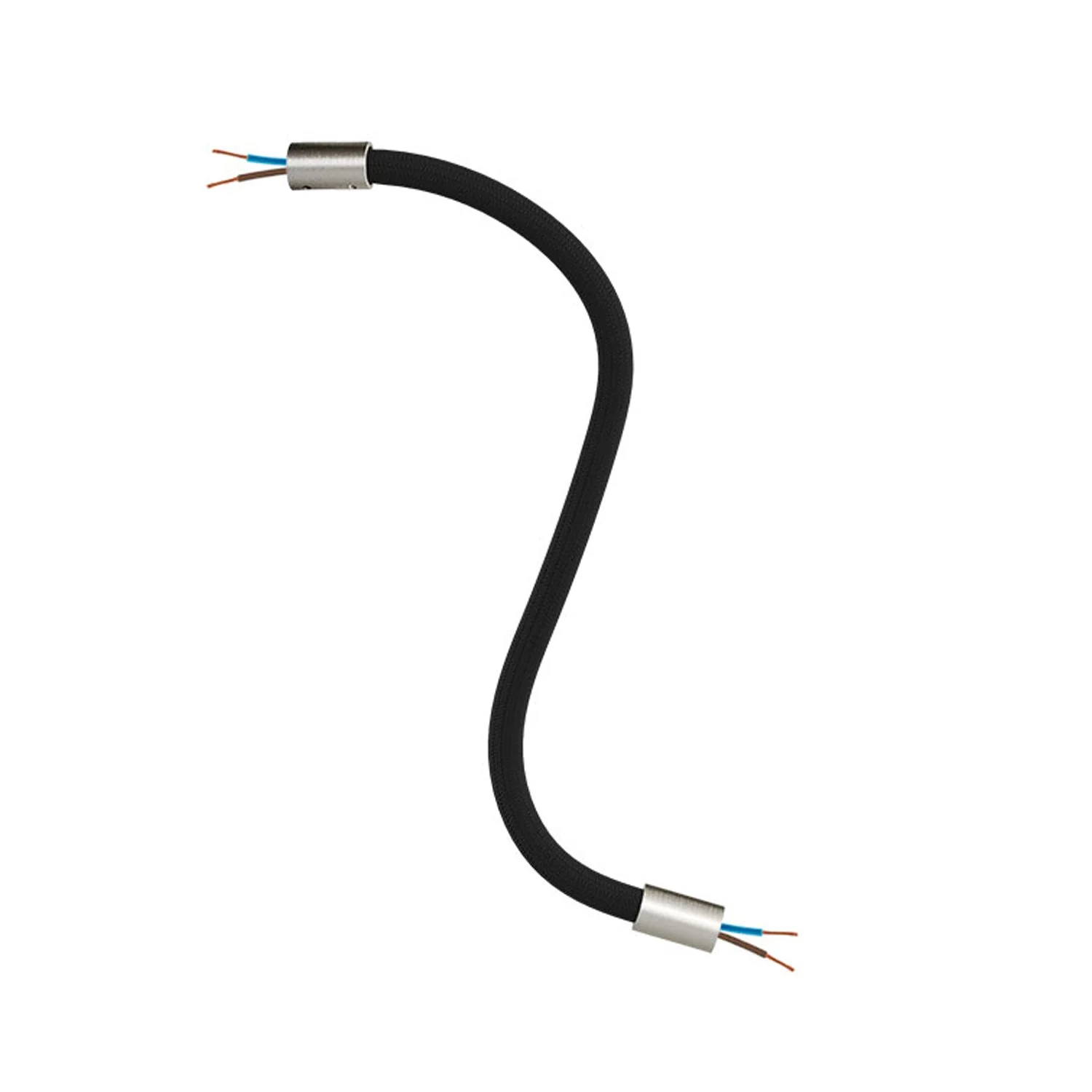Kit Creative Flex extension flexible tube covered in RM04 Black fabric with metal terminals - Image 19