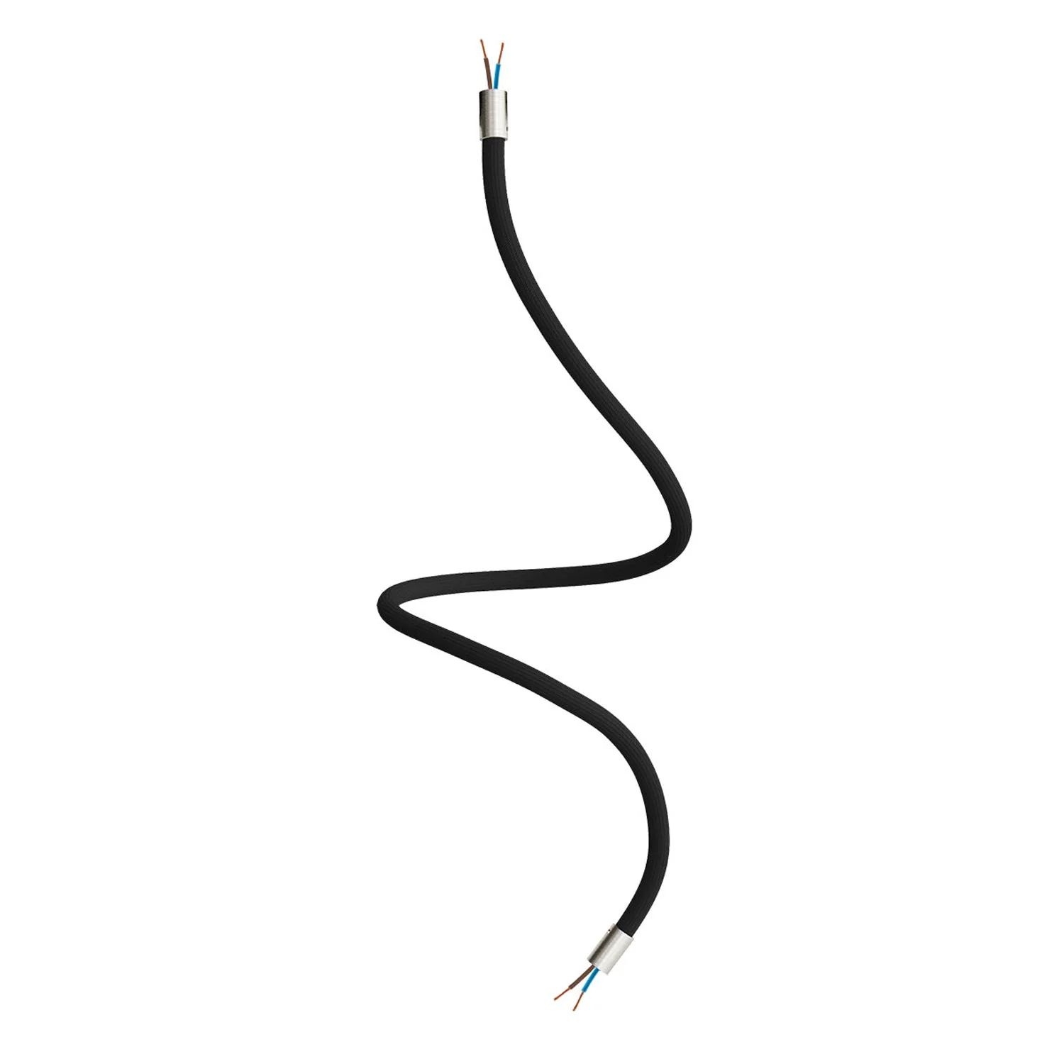 Kit Creative Flex extension flexible tube covered in RM04 Black fabric with metal terminals - Image 24