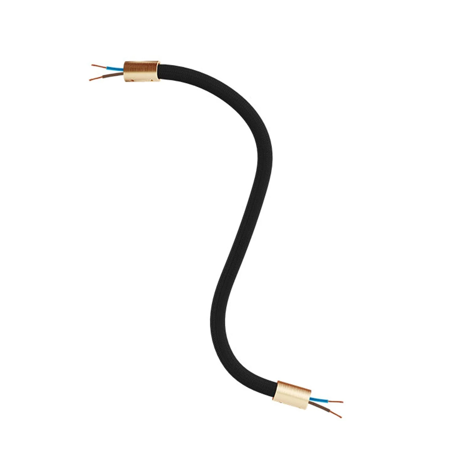 Kit Creative Flex extension flexible tube covered in RM04 Black fabric with metal terminals - Image 33
