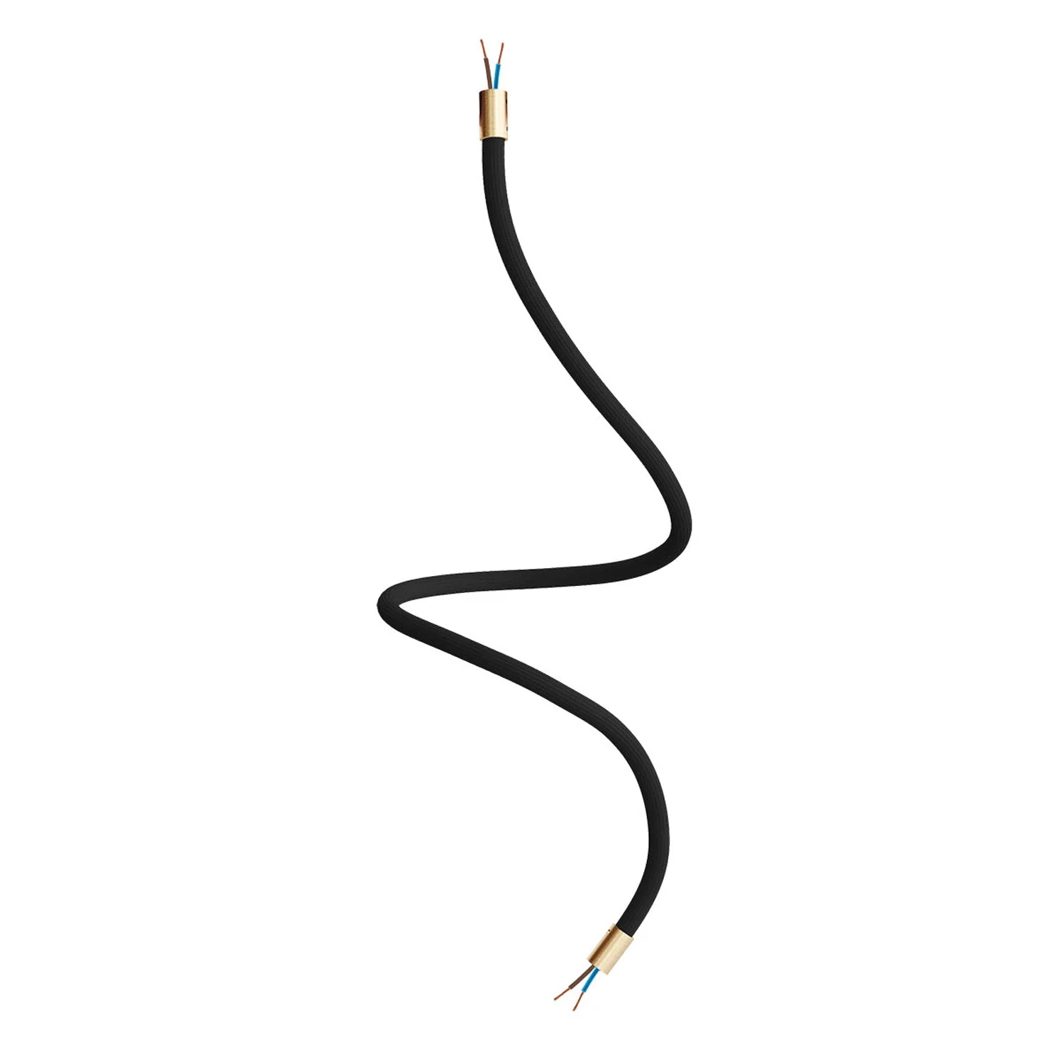 Kit Creative Flex extension flexible tube covered in RM04 Black fabric with metal terminals - Image 38