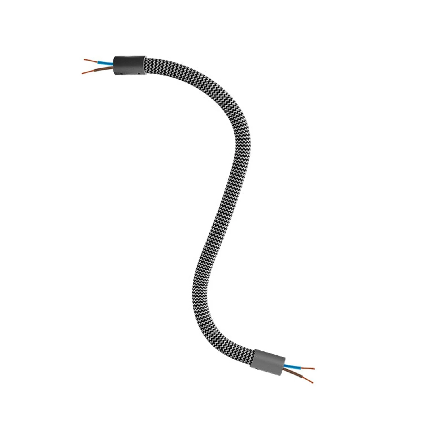 Creative Flex kit, flexible extension tube covered in RZ30 Iron Black fabric with metal ends - Image 12