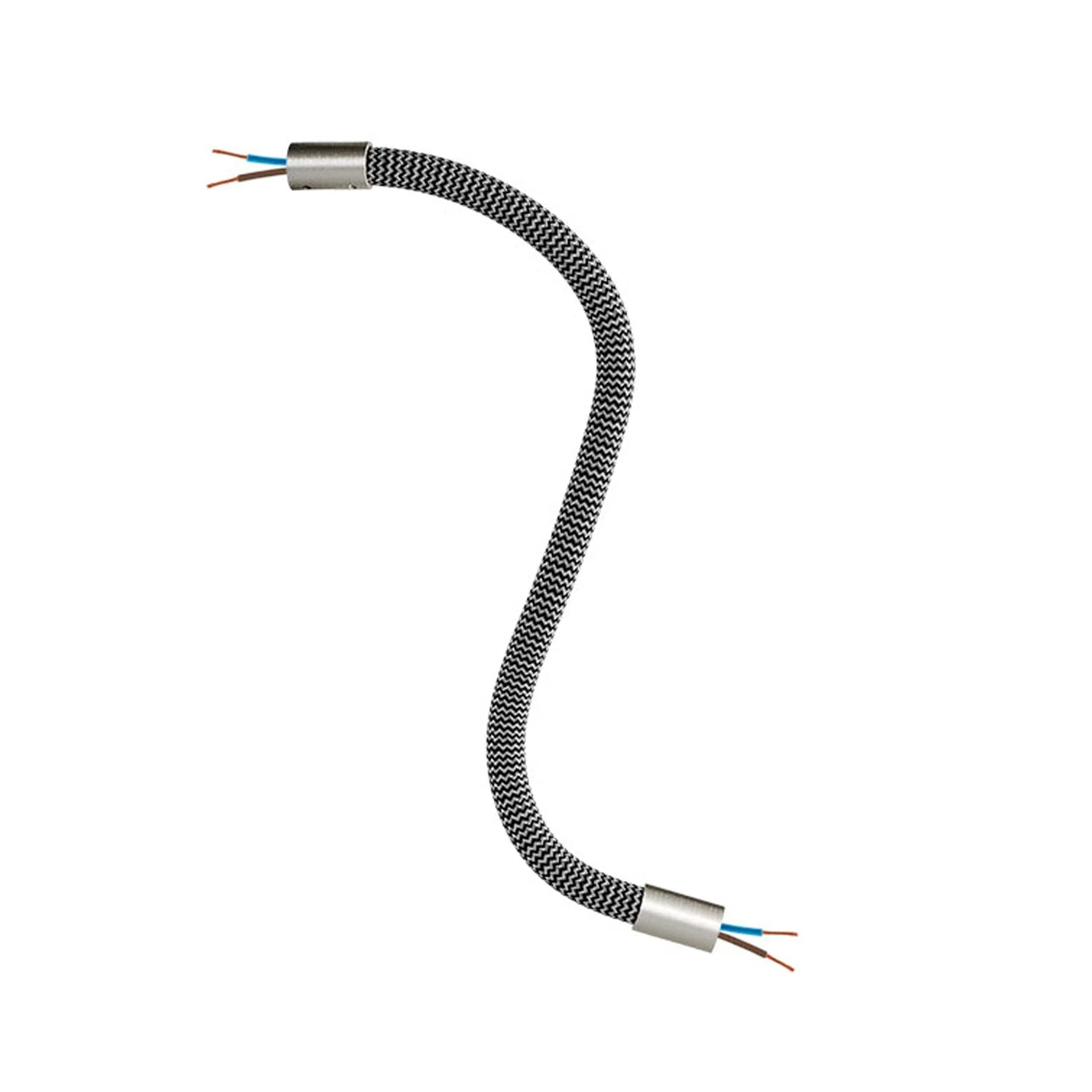 Creative Flex kit, flexible extension tube covered in RZ30 Iron Black fabric with metal ends - Image 19