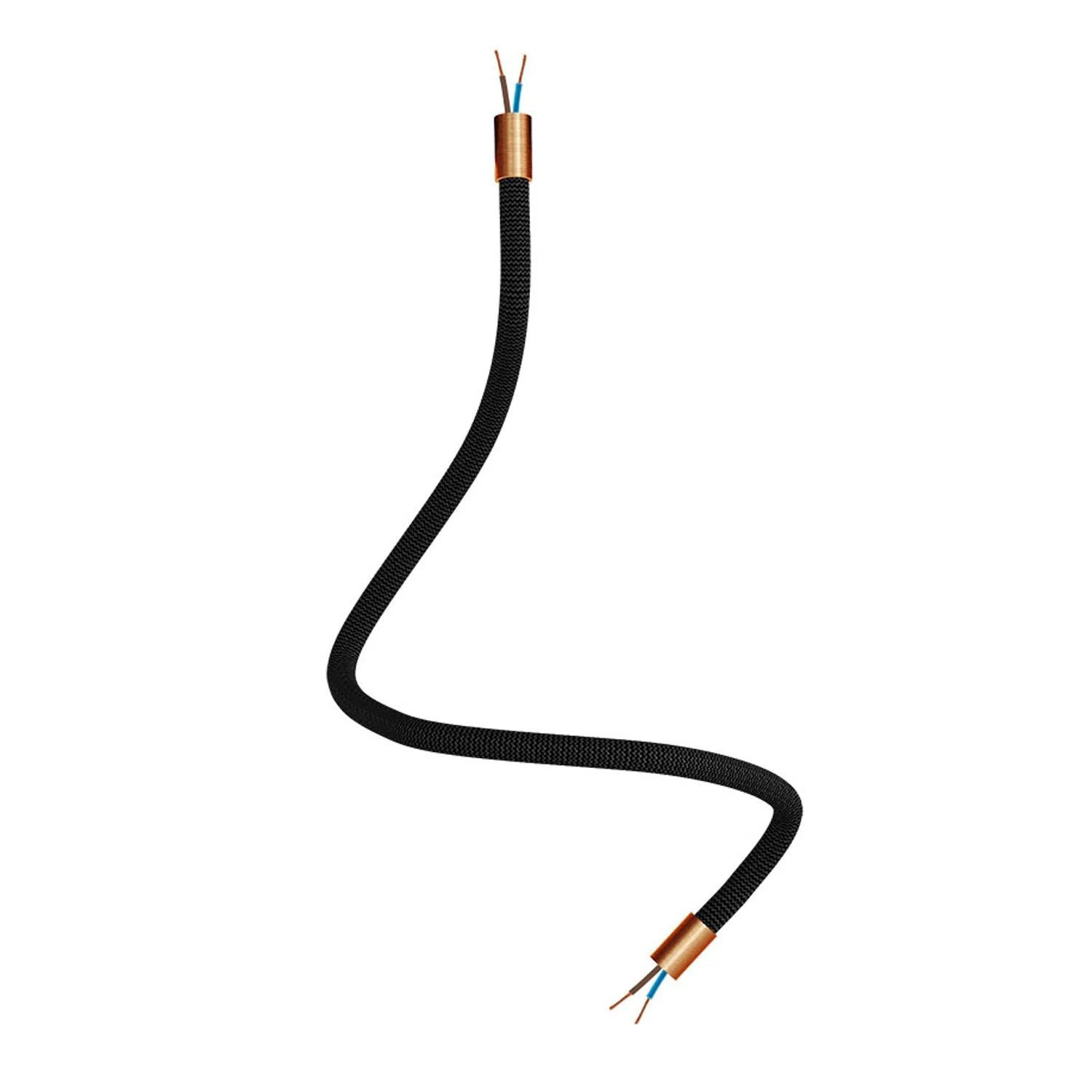 Creative Flex kit, flexible extension tube covered in RZ30 Iron Black fabric with metal ends - Image 29