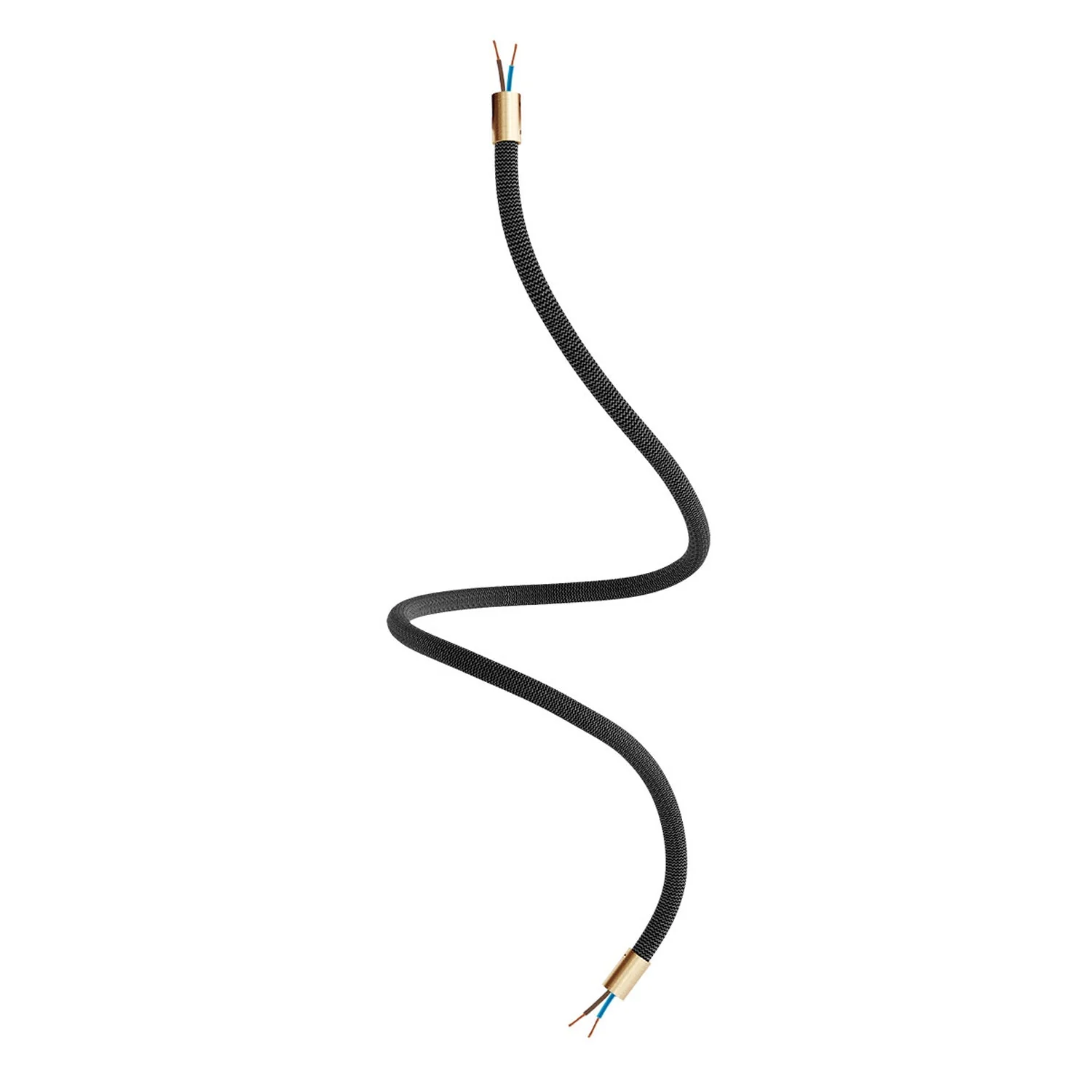Creative Flex kit, flexible extension tube covered in RZ30 Iron Black fabric with metal ends - Image 38