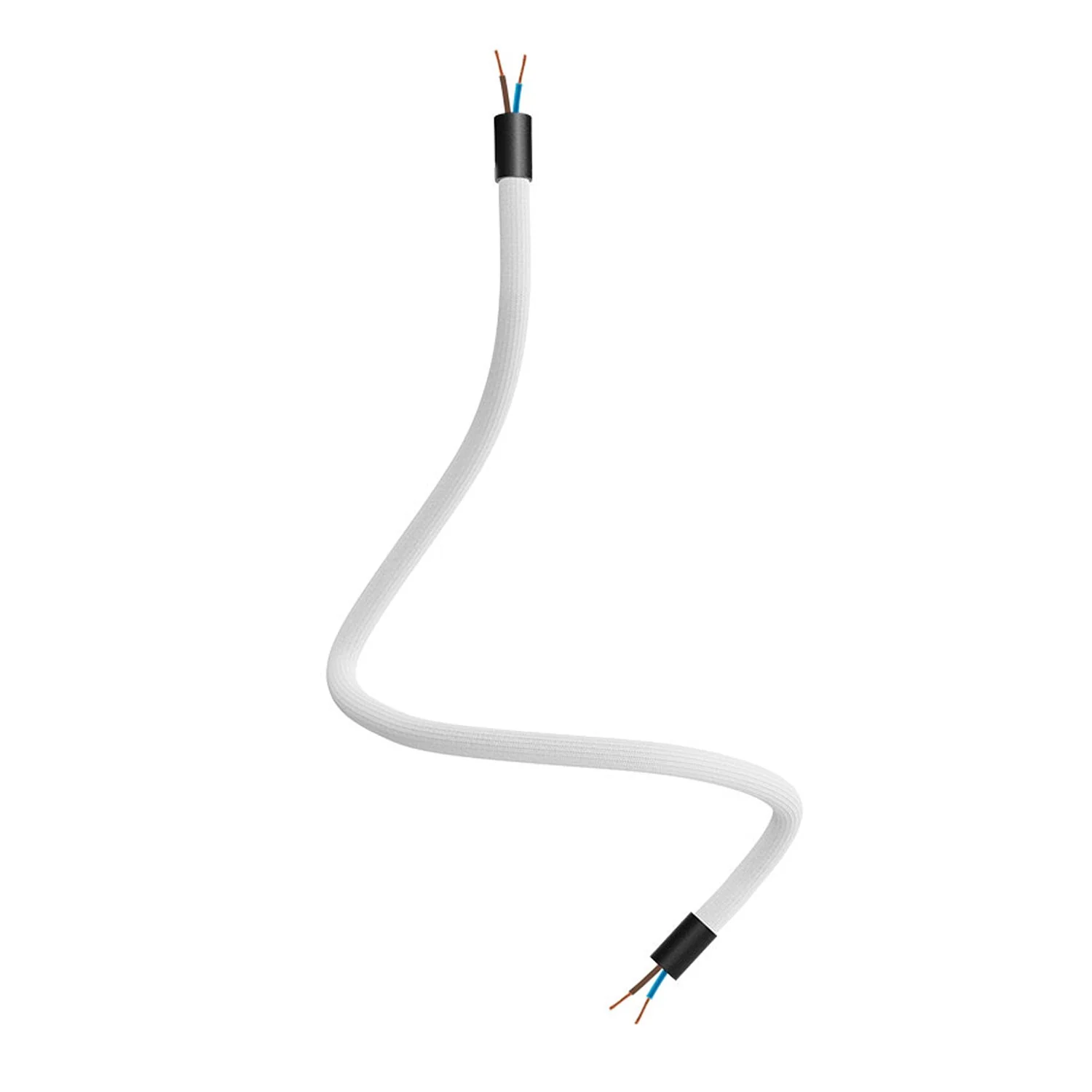 Kit Creative Flex fabric-covered flexible extension tube RM01 White with metal terminals - Image 15