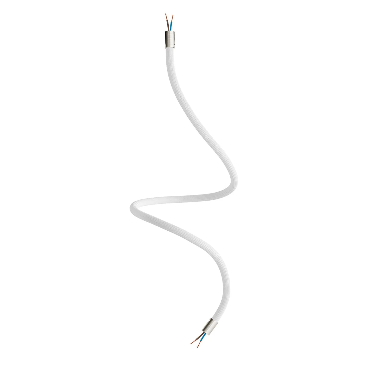 Kit Creative Flex fabric-covered flexible extension tube RM01 White with metal terminals - Image 24