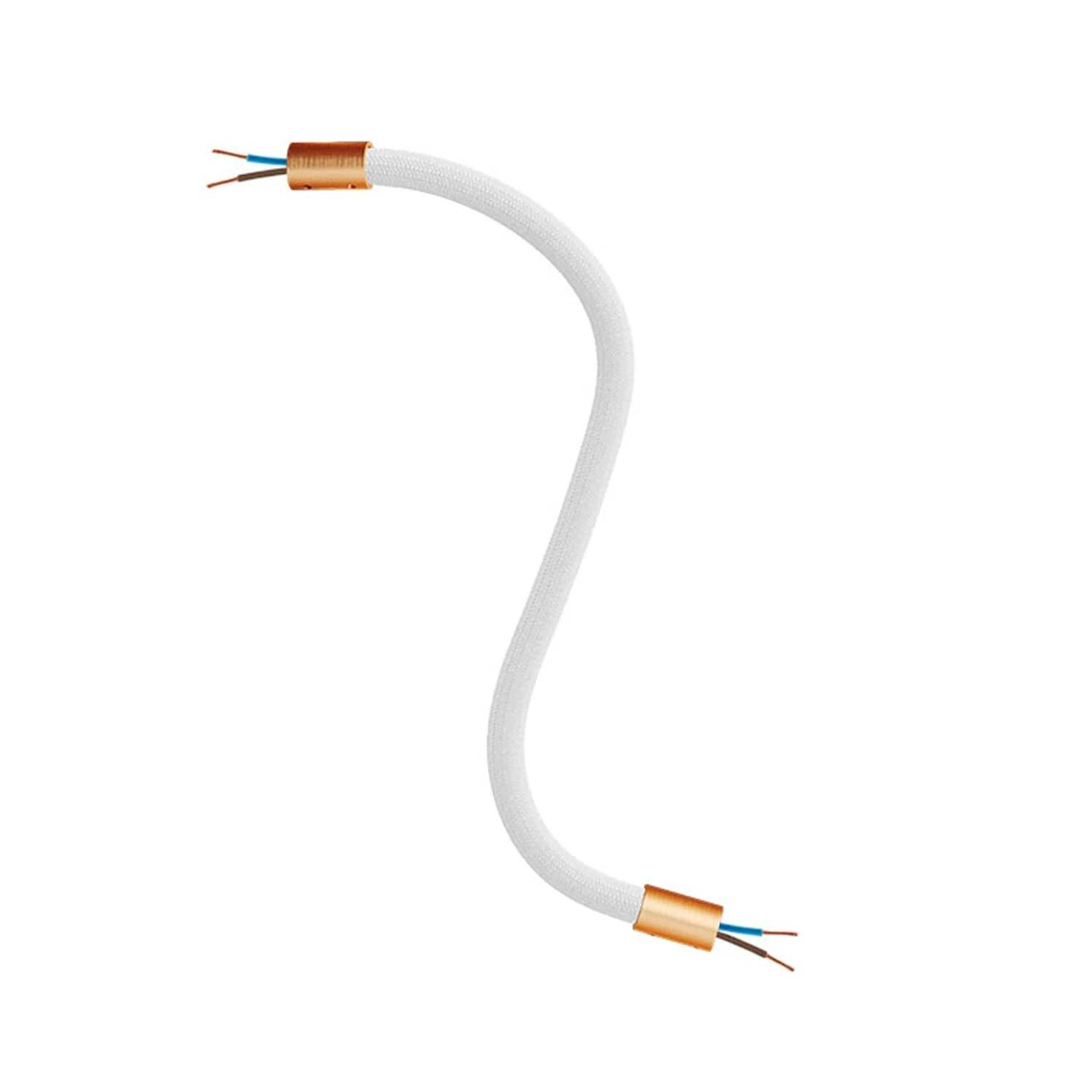 Kit Creative Flex fabric-covered flexible extension tube RM01 White with metal terminals - Image 26