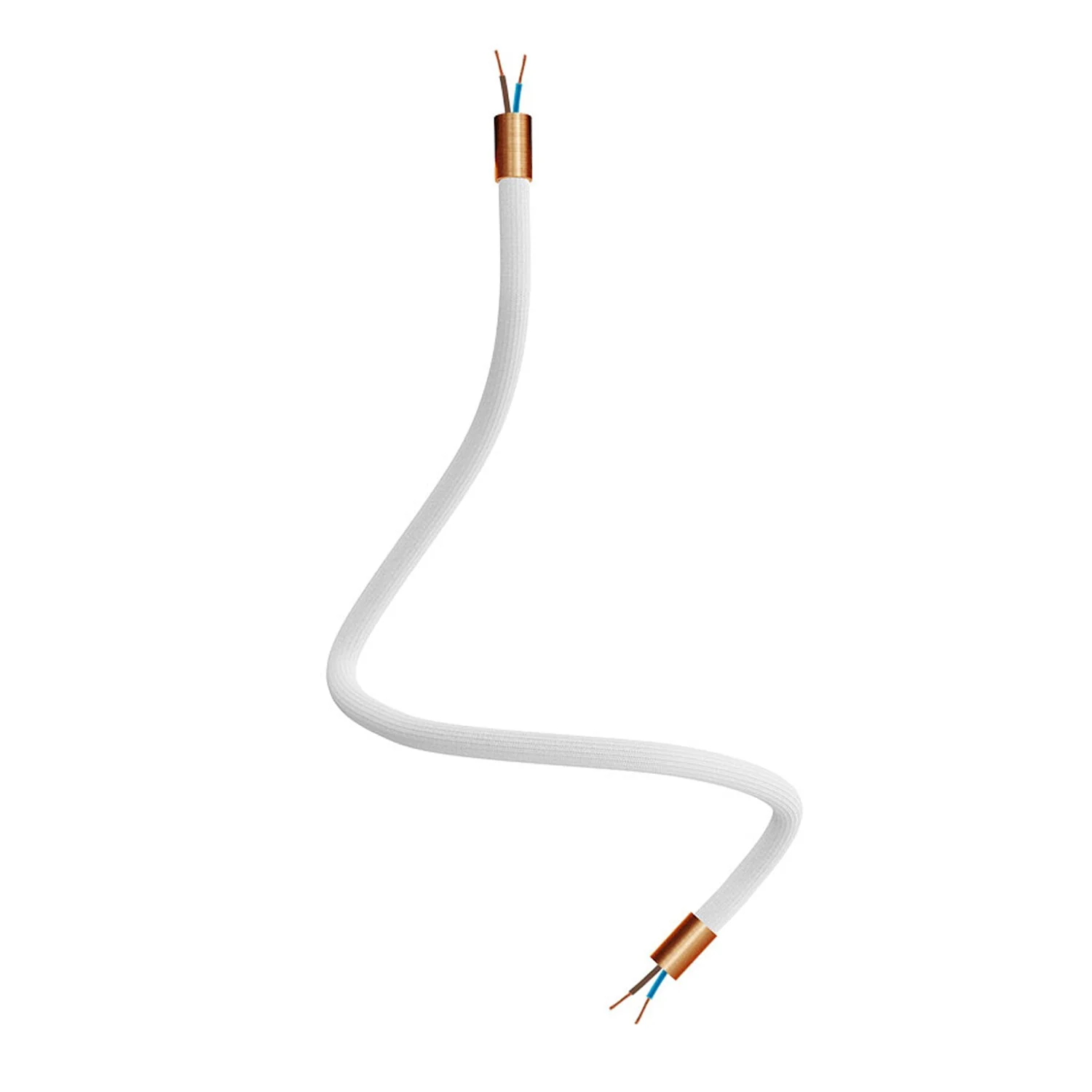 Kit Creative Flex fabric-covered flexible extension tube RM01 White with metal terminals - Image 29
