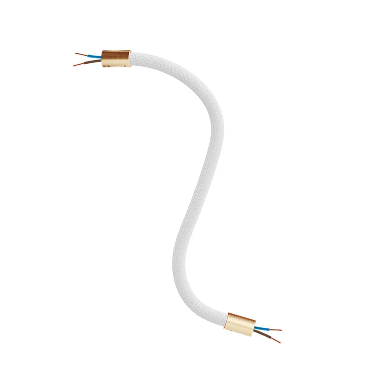 Kit Creative Flex fabric-covered flexible extension tube RM01 White with metal terminals - Image 33