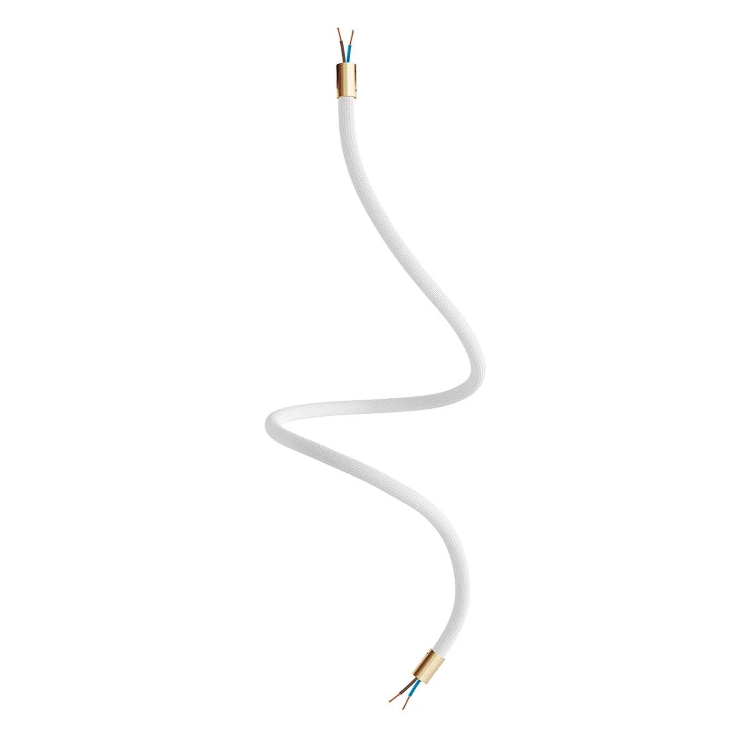 Kit Creative Flex fabric-covered flexible extension tube RM01 White with metal terminals - Image 38