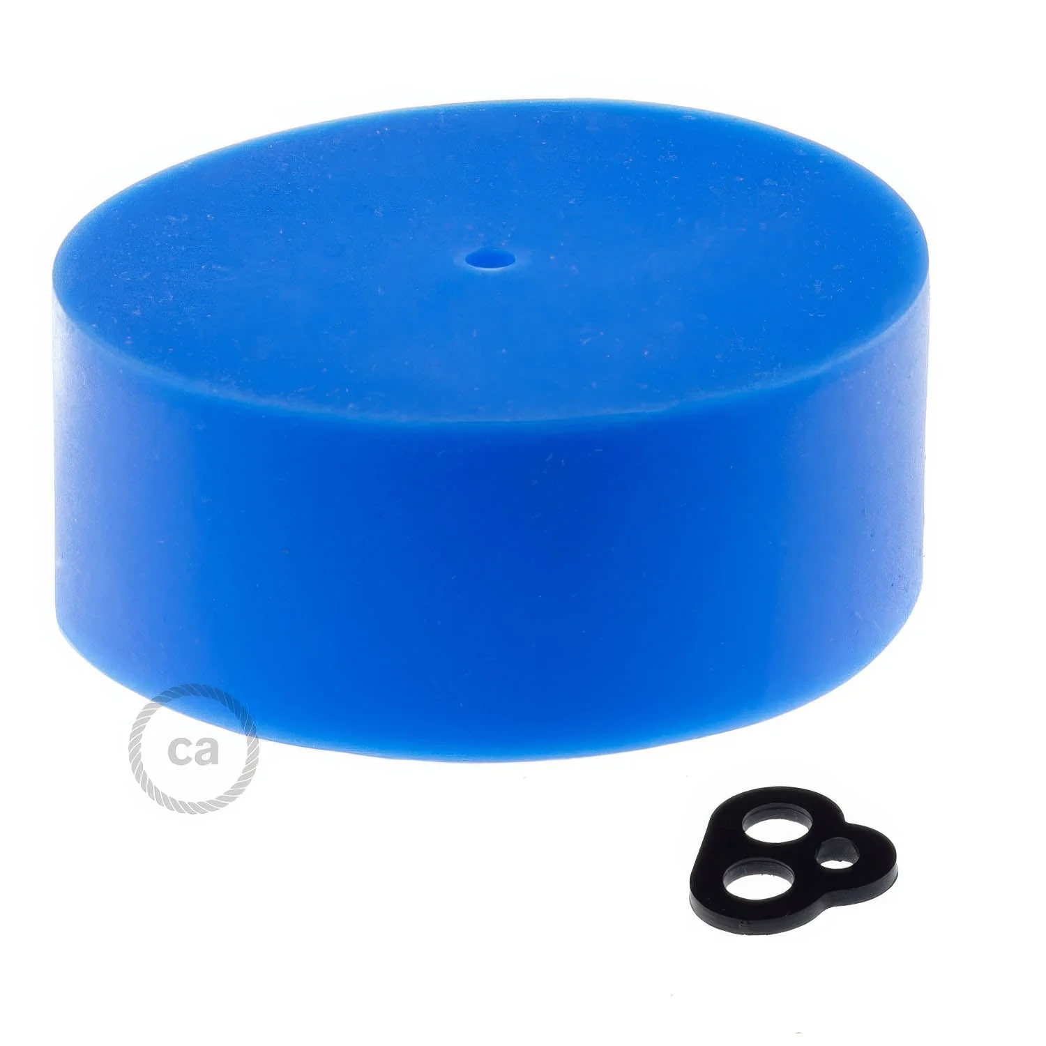 Silicone cylindrical ceiling rose kit - Blue - Image 3