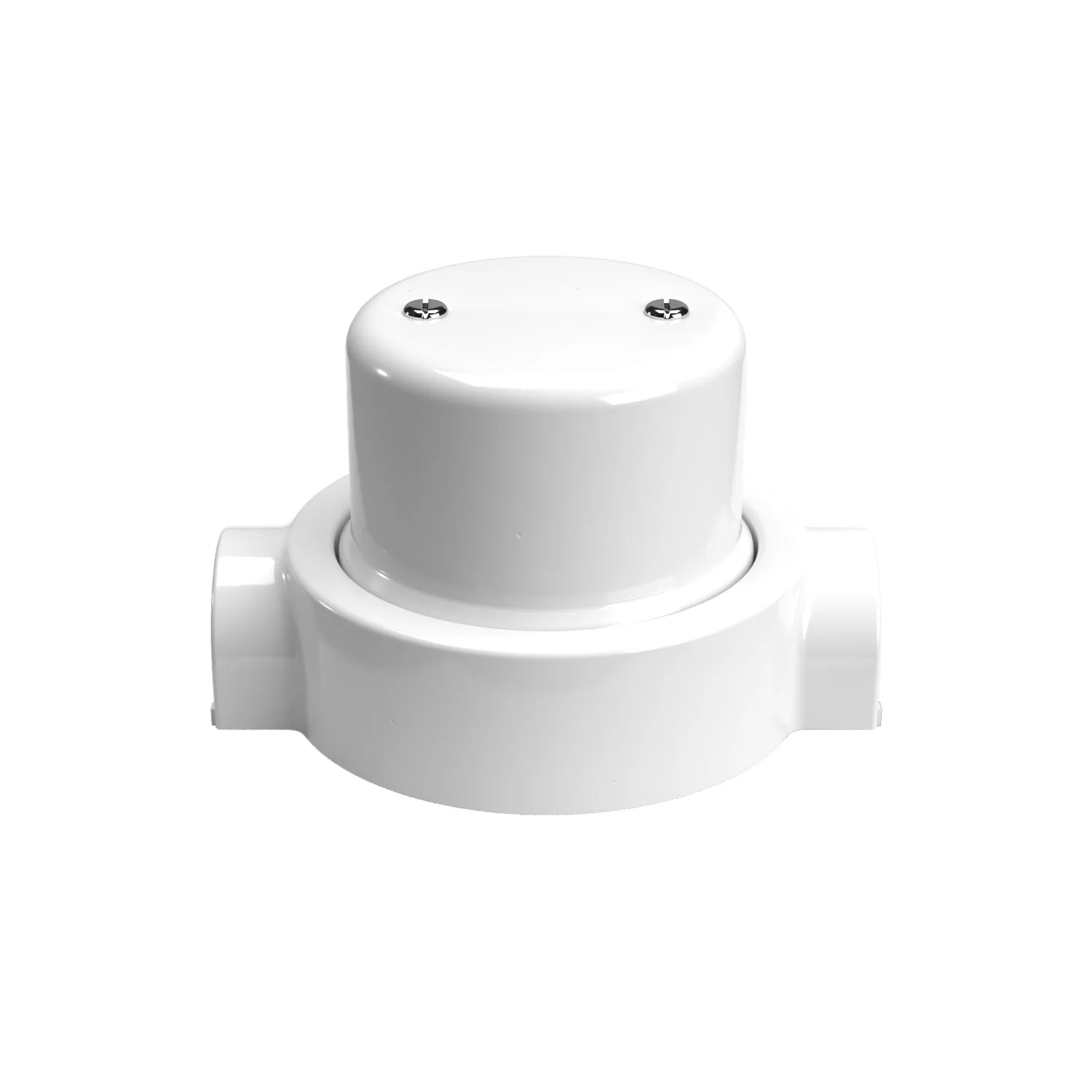 Junction box kit and base for Creative-Tubes in porcelain - White - Image 15