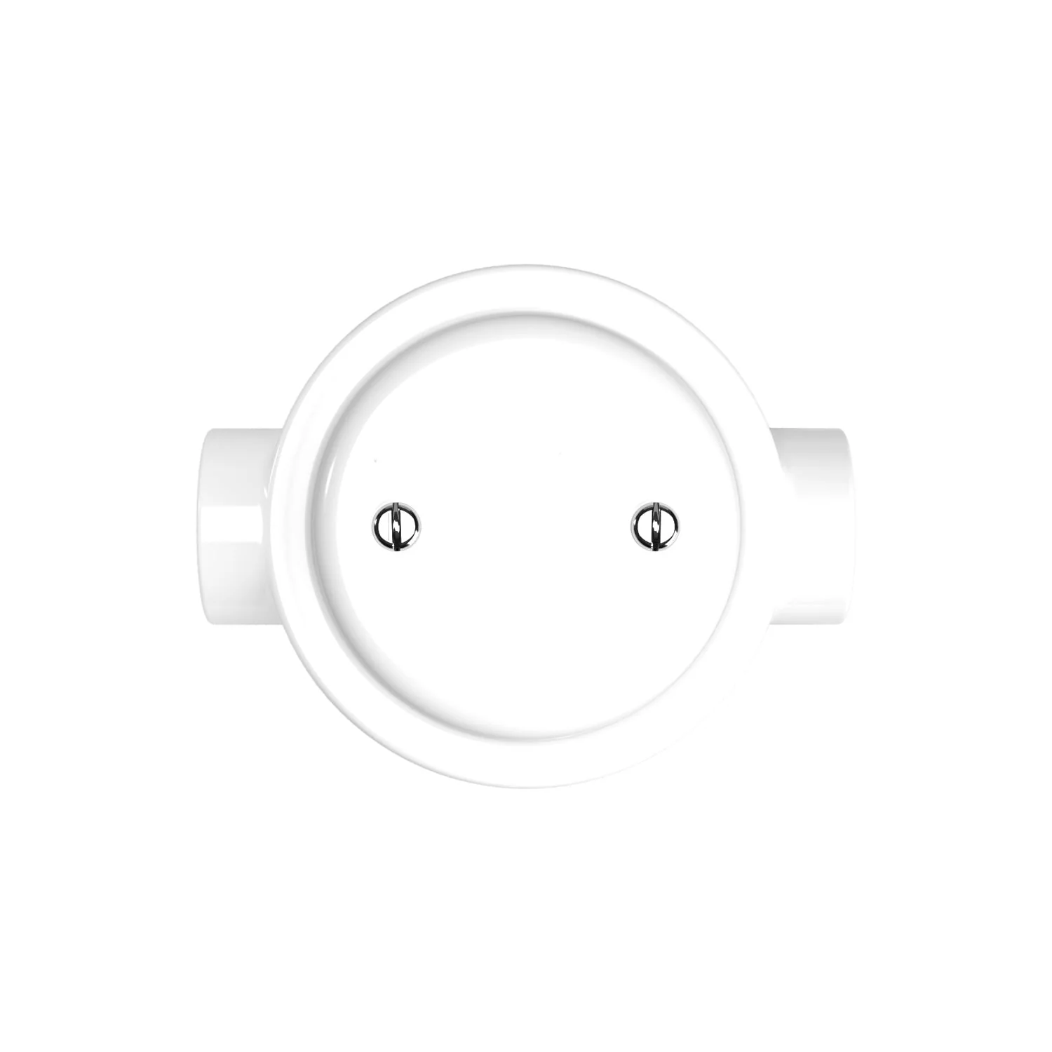 Junction box kit and base for Creative-Tubes in porcelain - White - Image 16