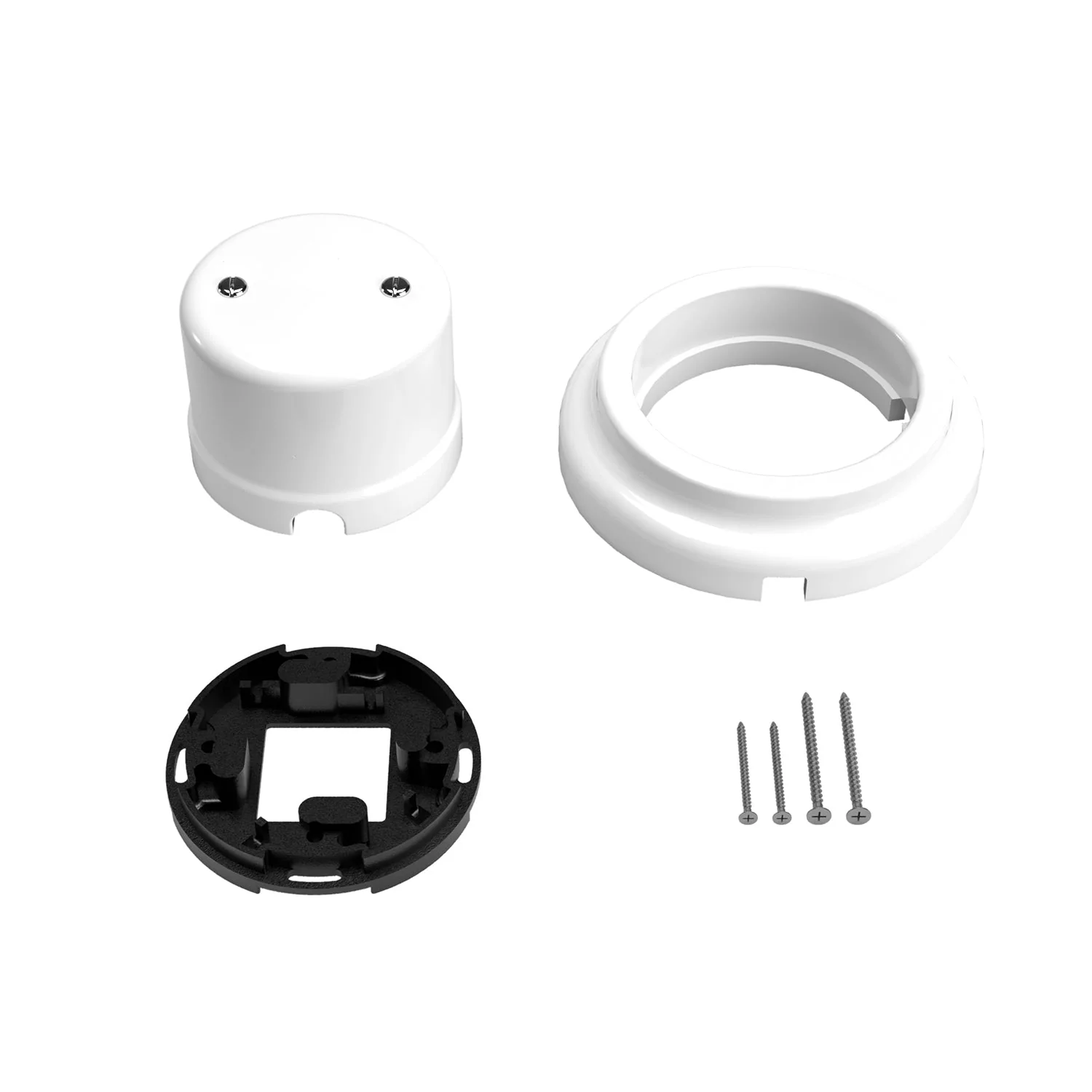 Porcelain junction box kit and base - White - Image 3