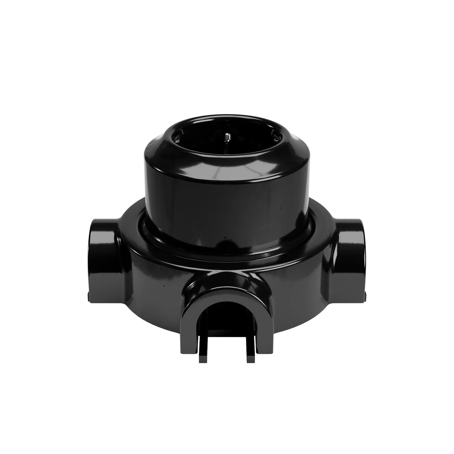 Schuko wall socket kit and base for Creative-Tubes in porcelain - Black - Image 22